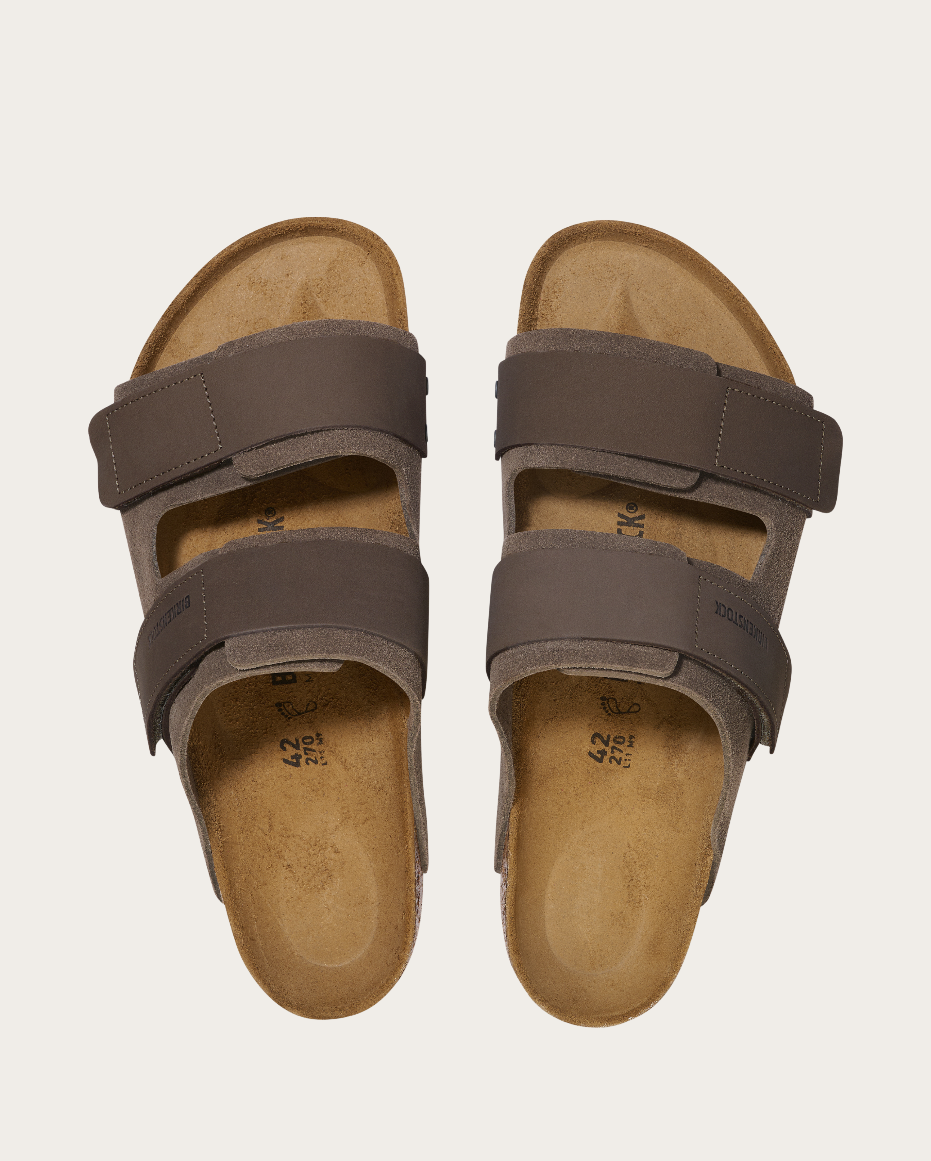 Birkenstock - Uji Suede & Nubuck Leather - Concrete Gray