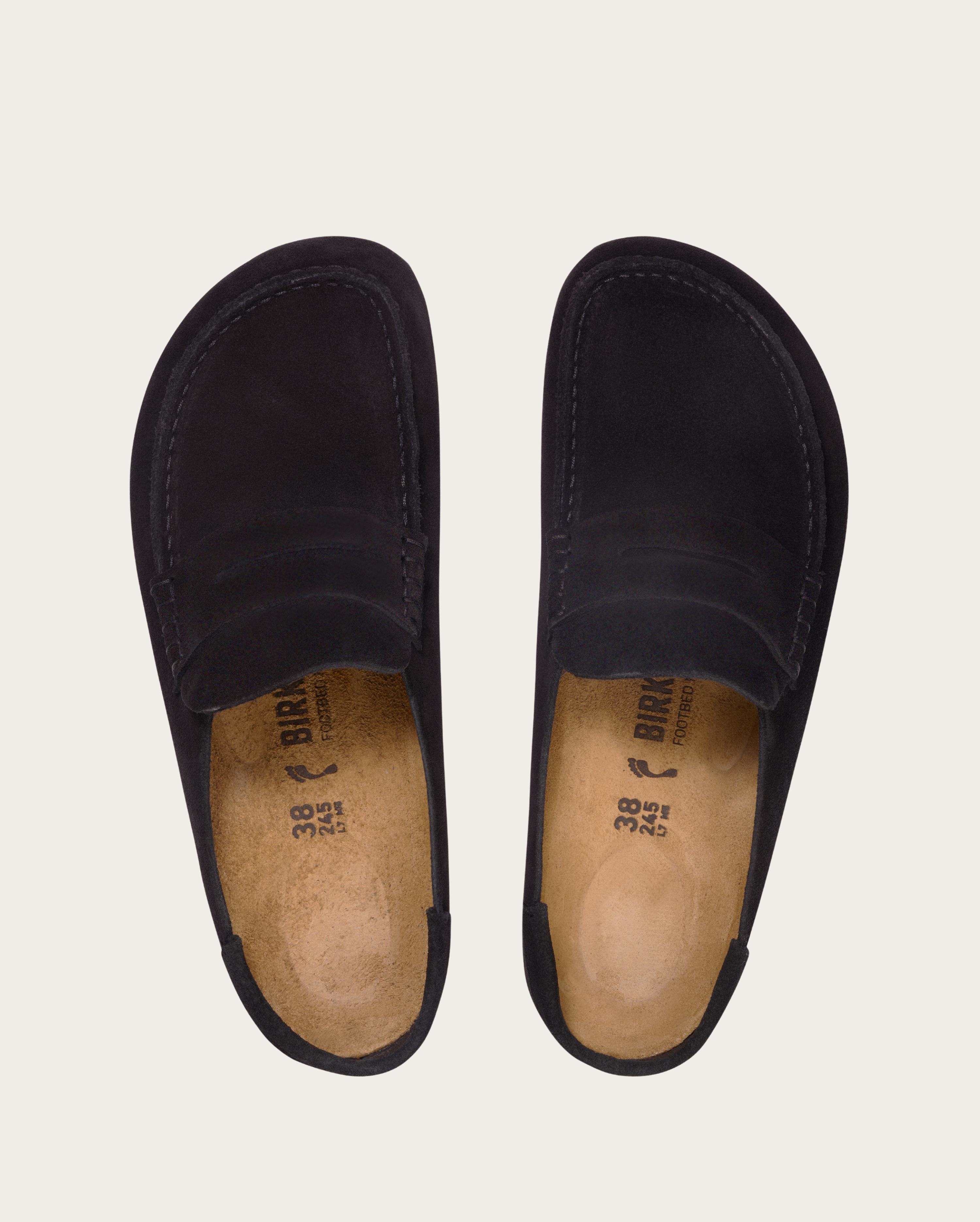 Birkenstock Naples Wrapped Suede - Black