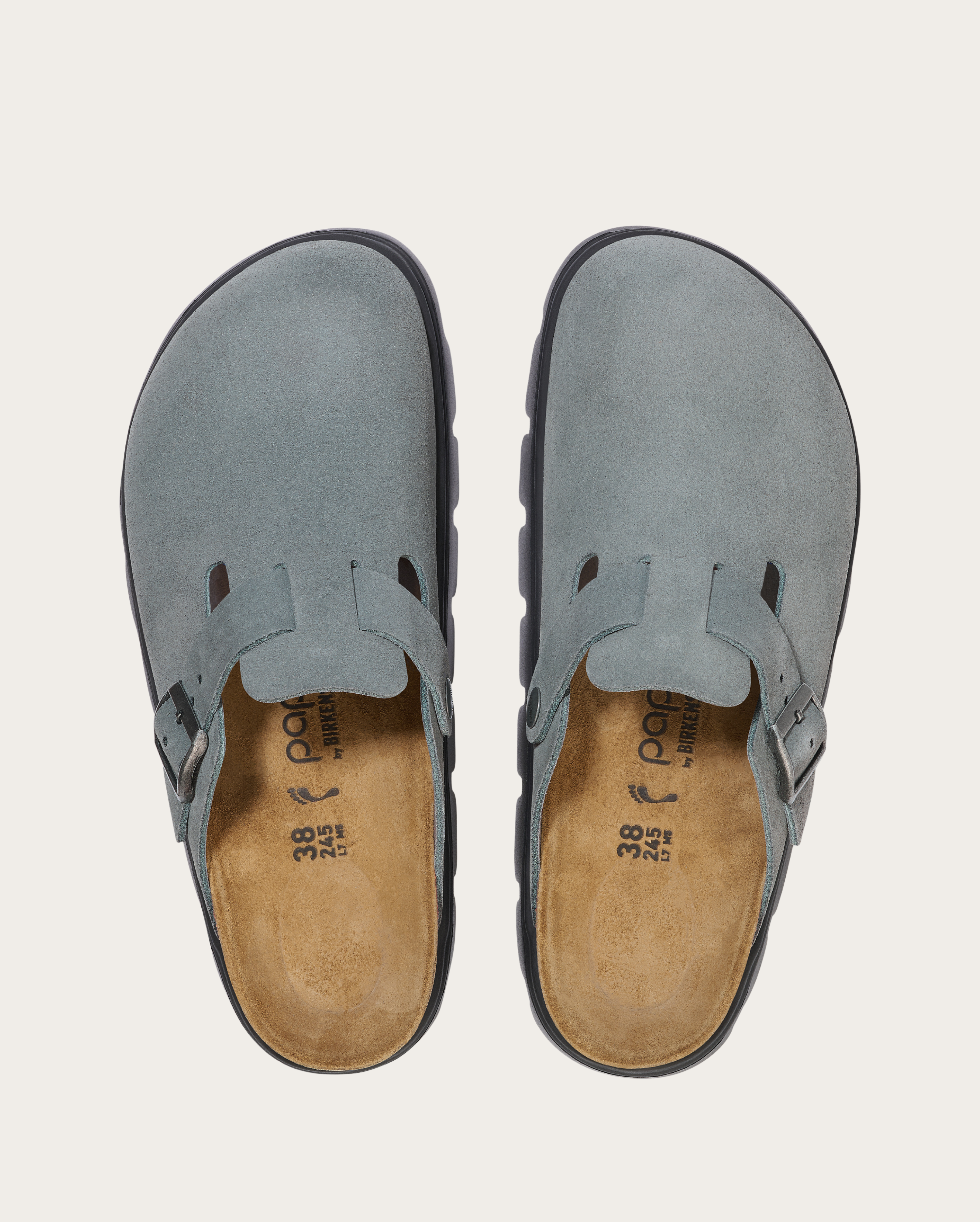 Birkenstock Boston Chunky Suede Leather
