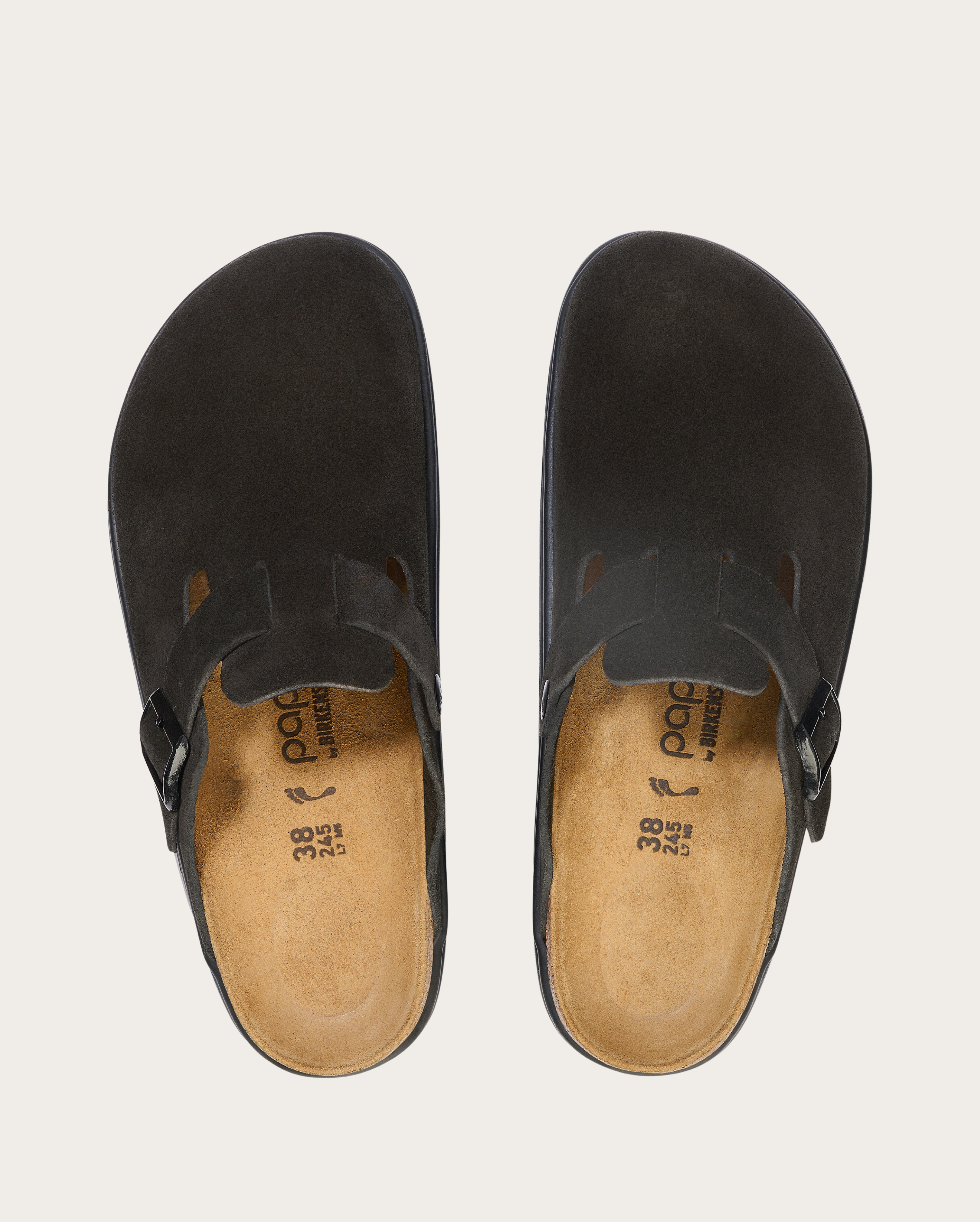 Birkenstock Boston Chunky Suede Leather