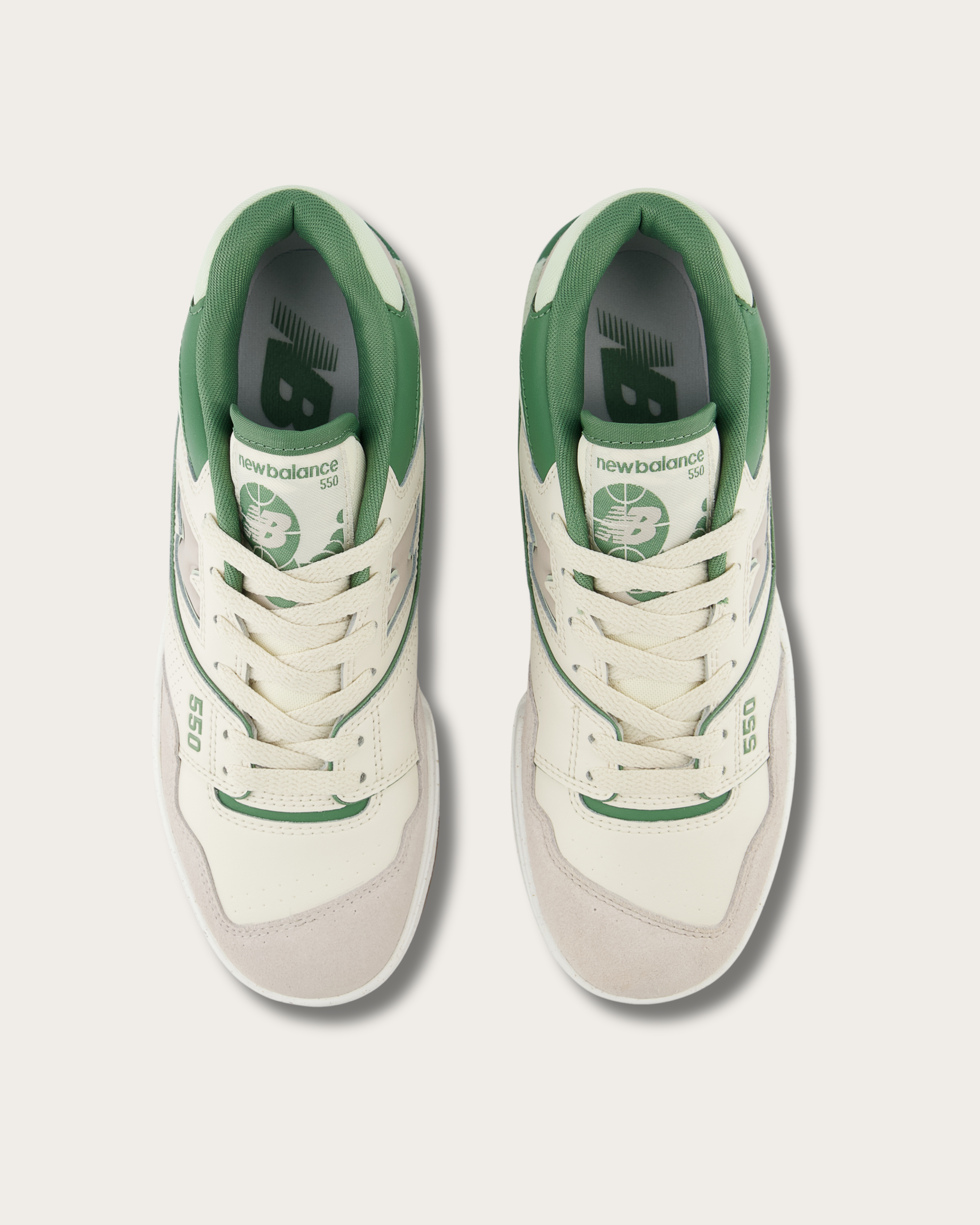 New Balance - 550 Linen with Natural Mint and Mallard Green