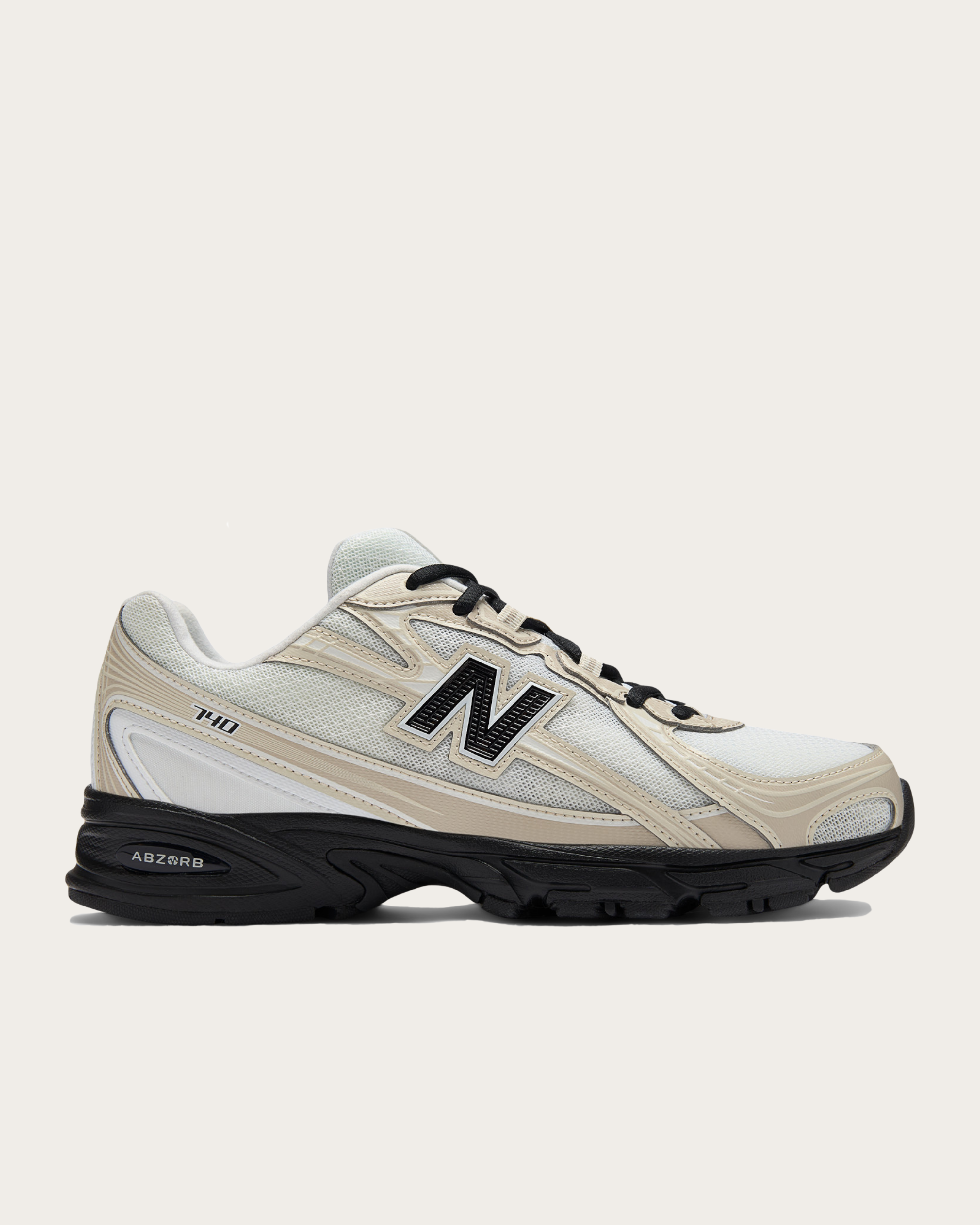 New Balance  740 - Timberwolf with NB White