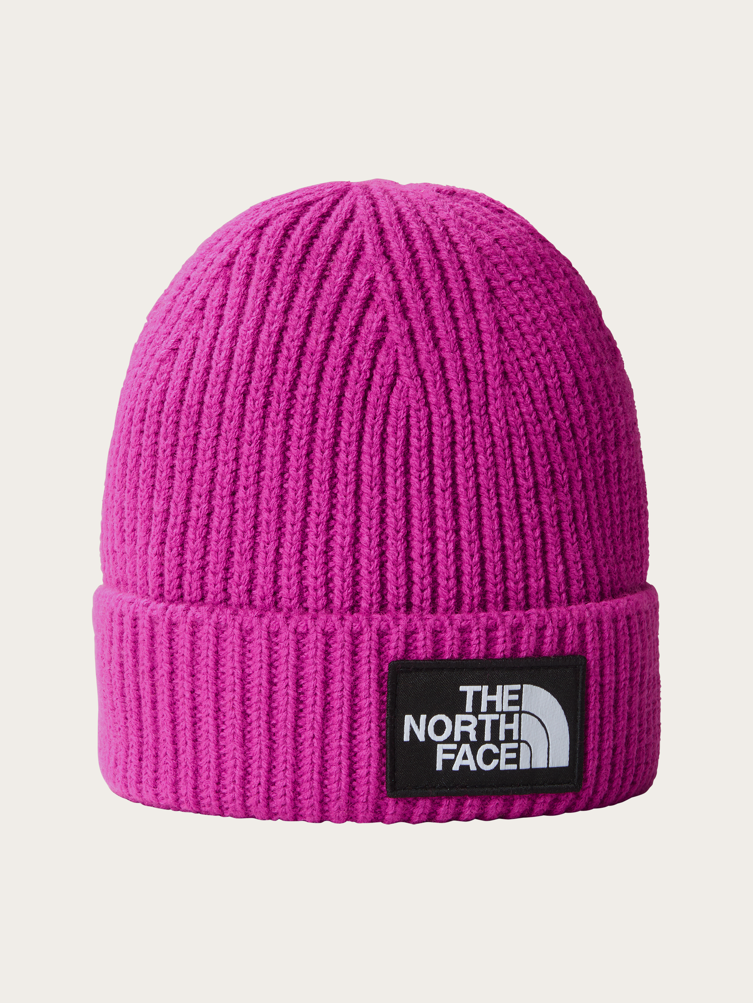 The North Face Logo Box Cuffed Beanie