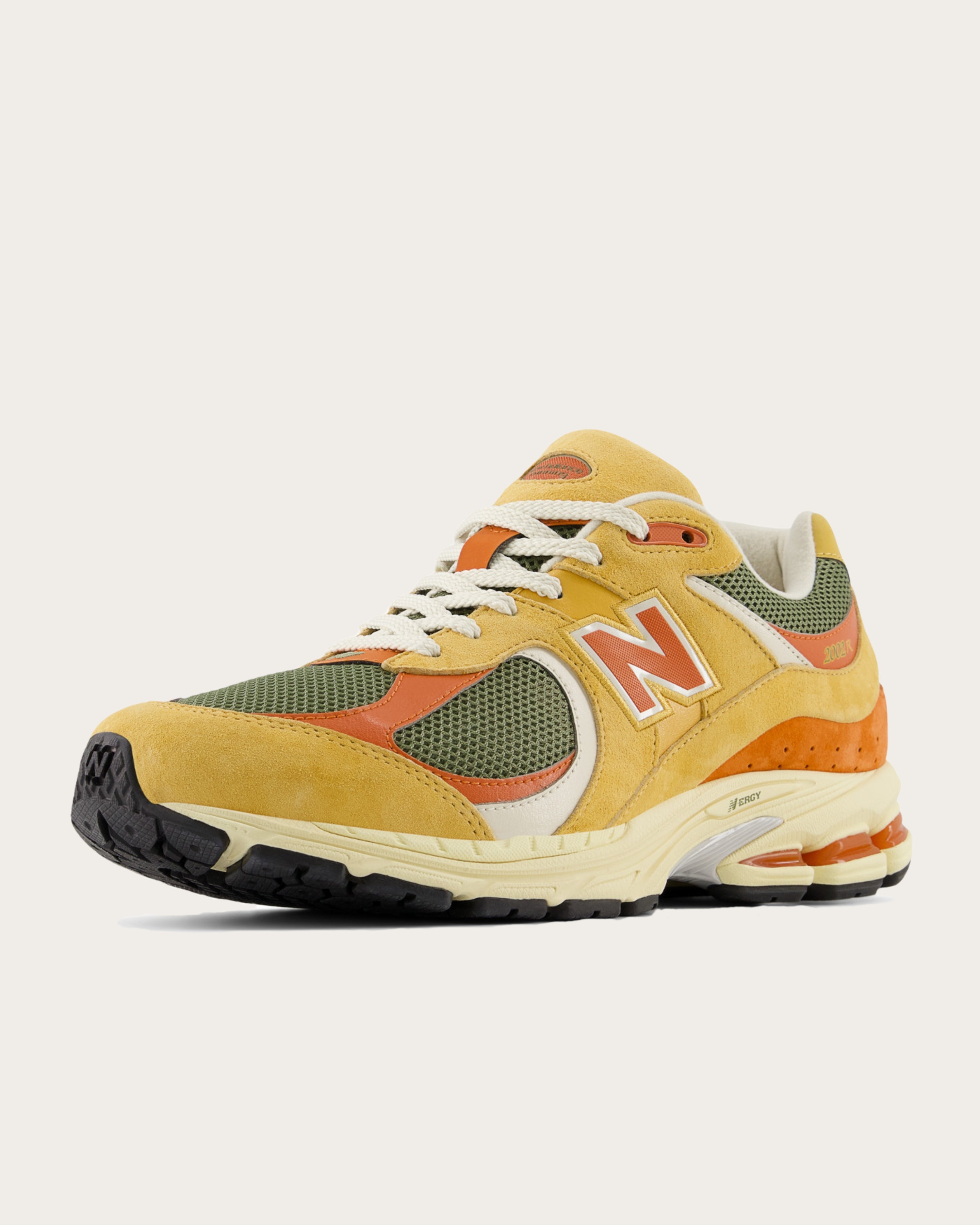 New Balance 2002R - Dried Apricot with Infield Clay and Dark Olivine