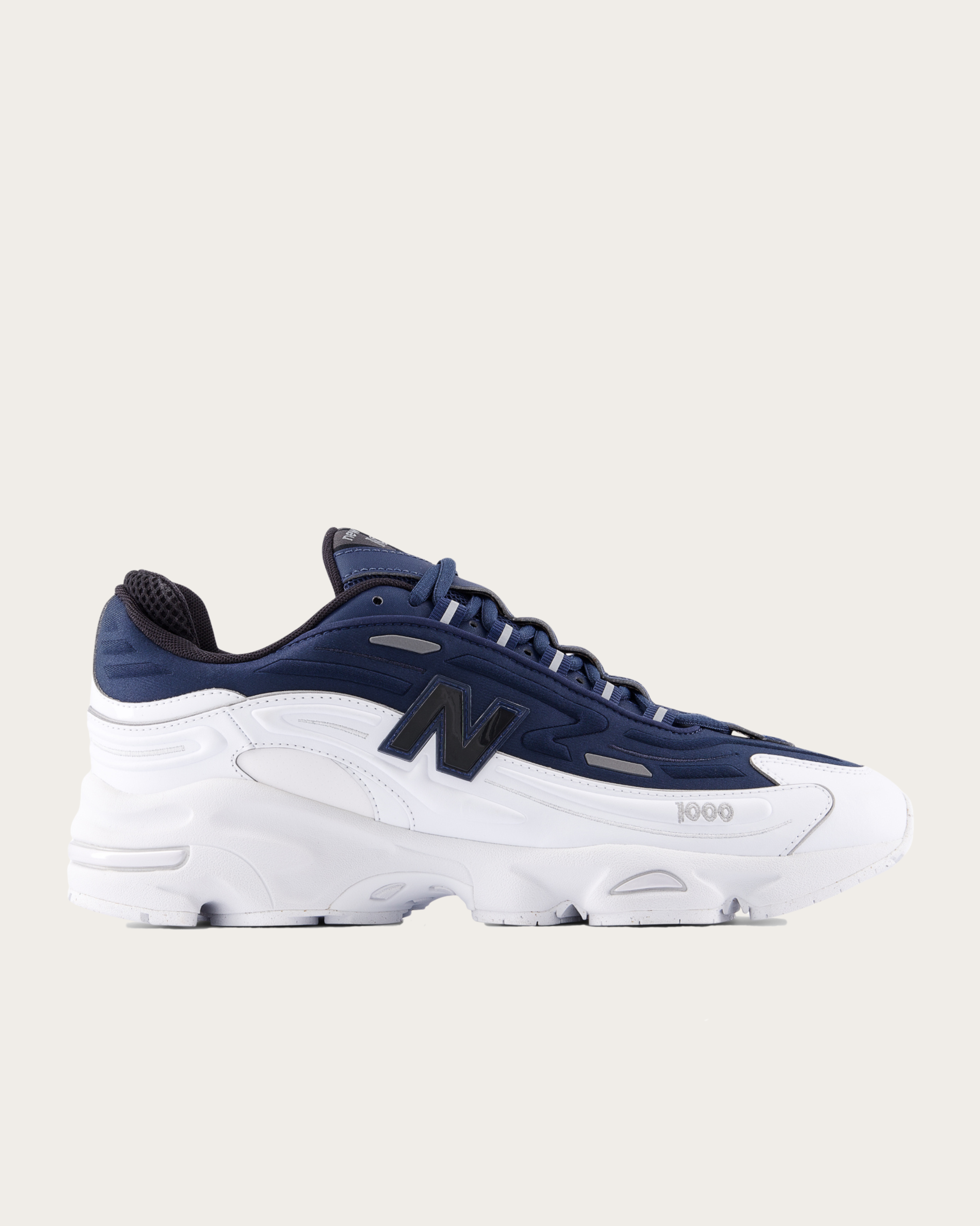 New Balance M1000 - Black with NB Navy and Light Gold Metallic