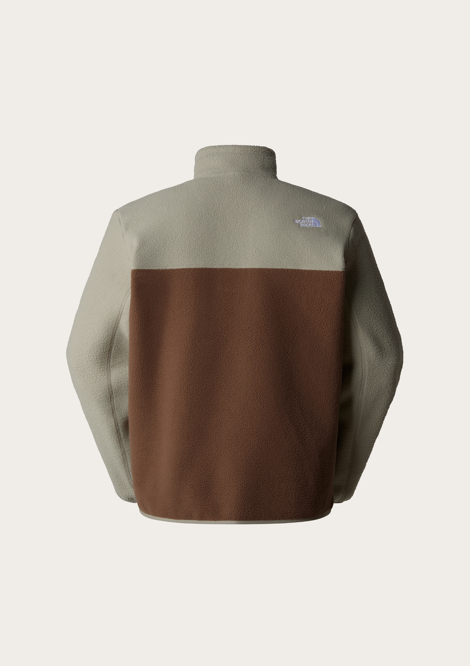 The North Face Men's Yumiori 1/4 Zip - Smokey Brown/ Clay Grey/ Summit Gold