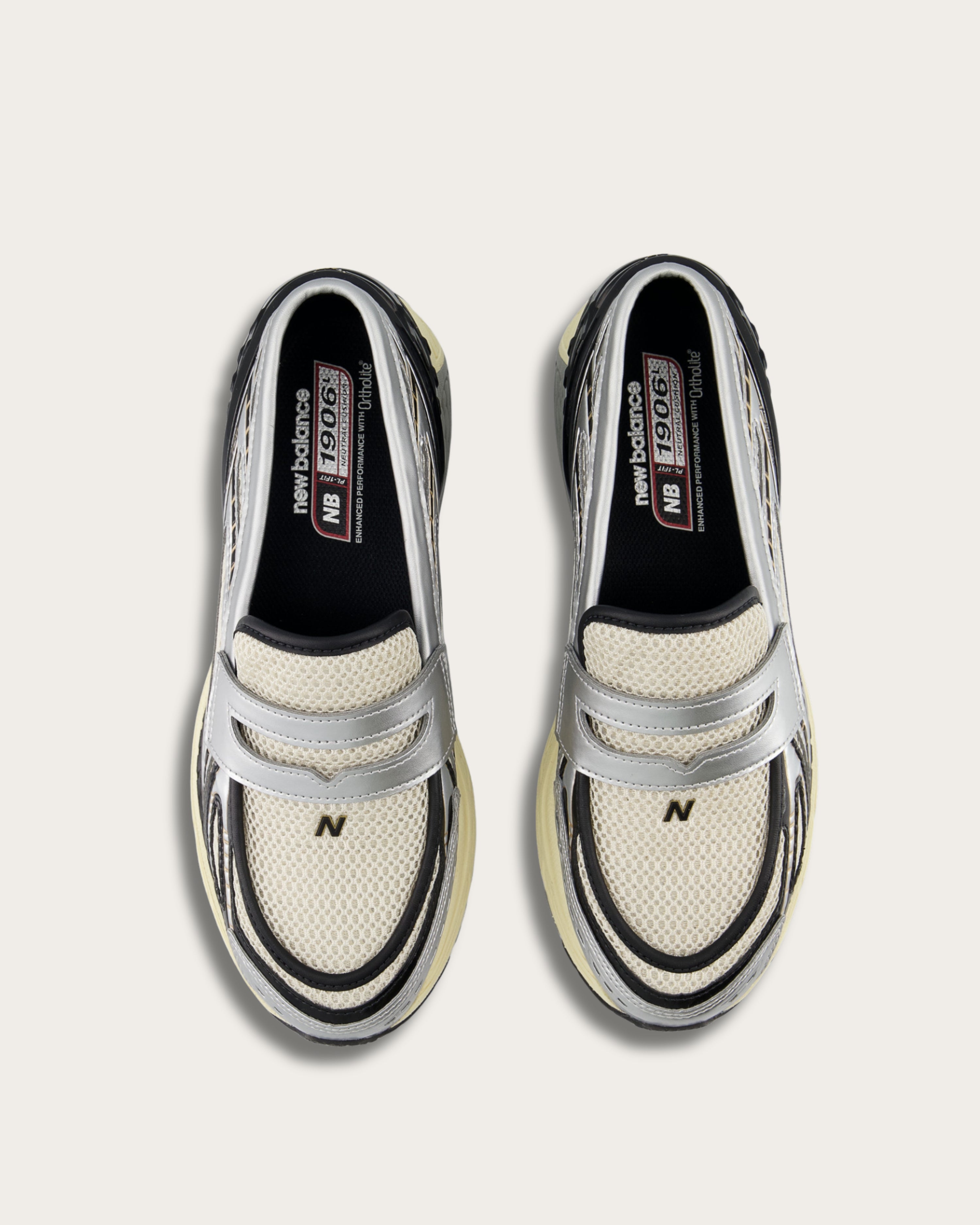 New Balance 1906L - Silver Metallic & Cream