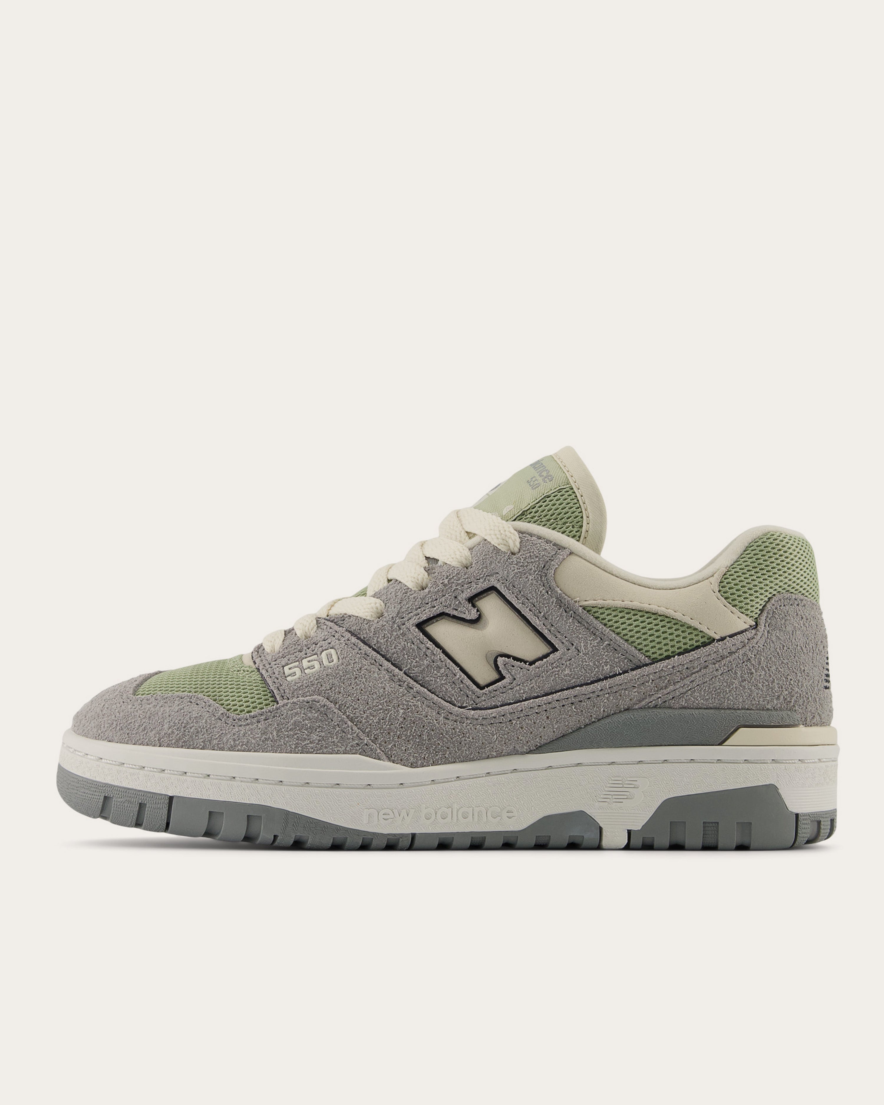 New Balance - 550 Slate Grey with Olivine and Linen