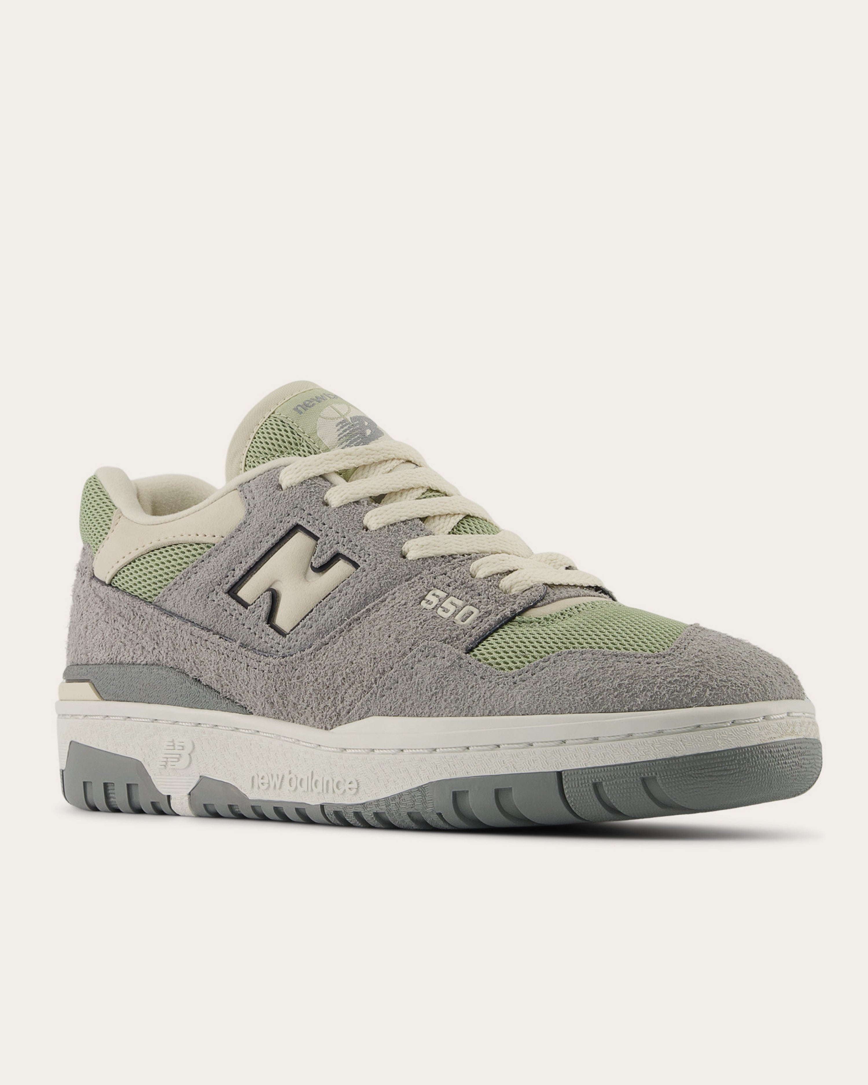 New Balance - 550 Slate Grey with Olivine and Linen