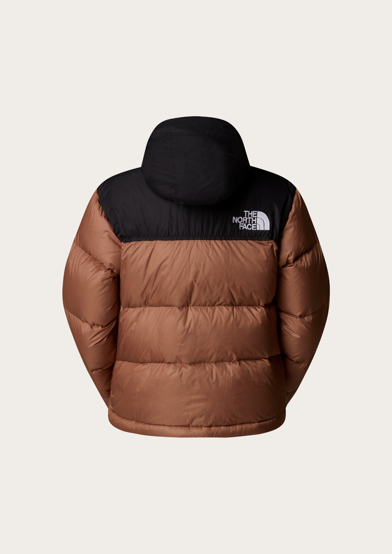 The North Face Women's 1996 Retro Nuptse Jacket - Latte & TNF Black