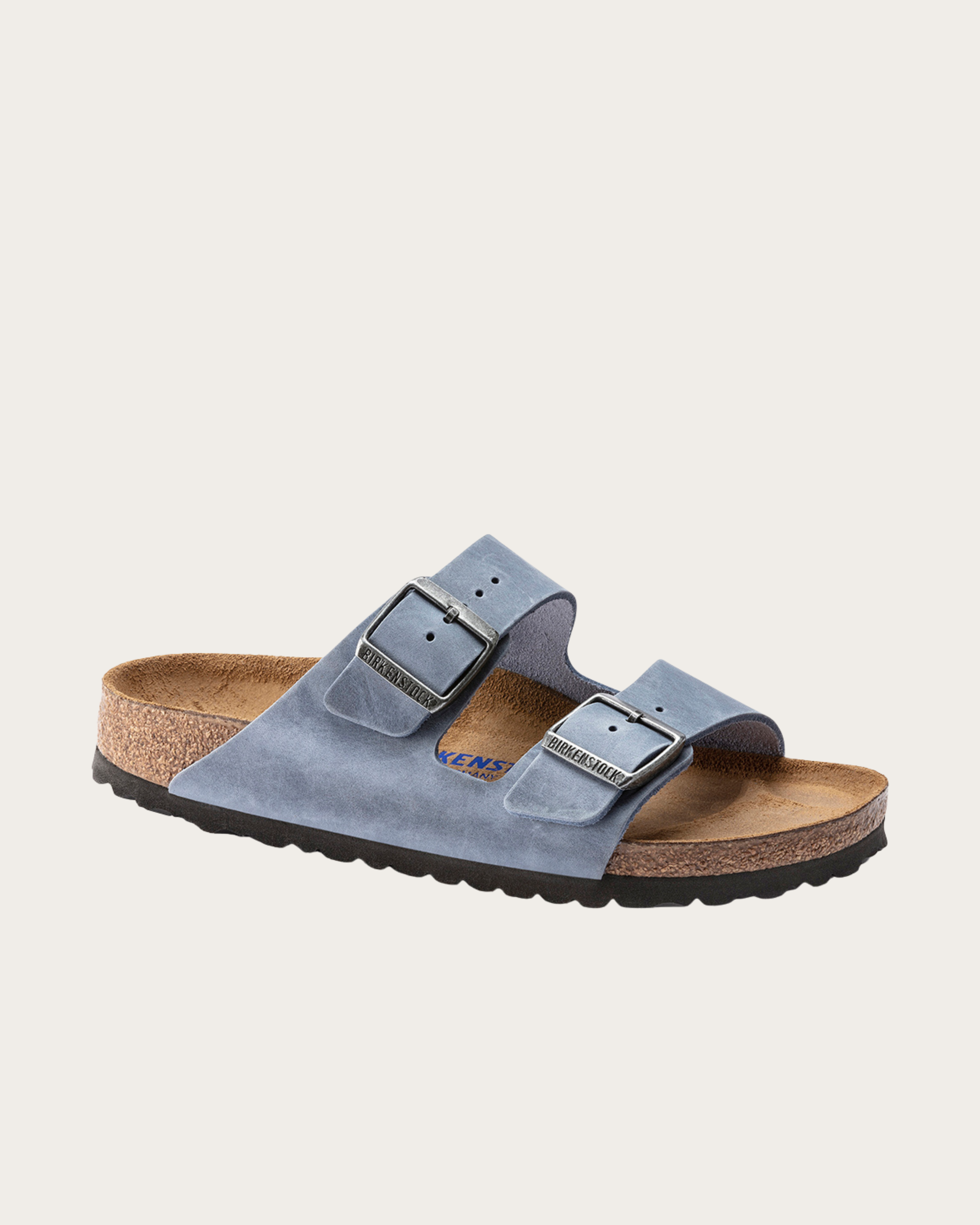 Birkenstock - Arizona SFB Oiled Leather Blue