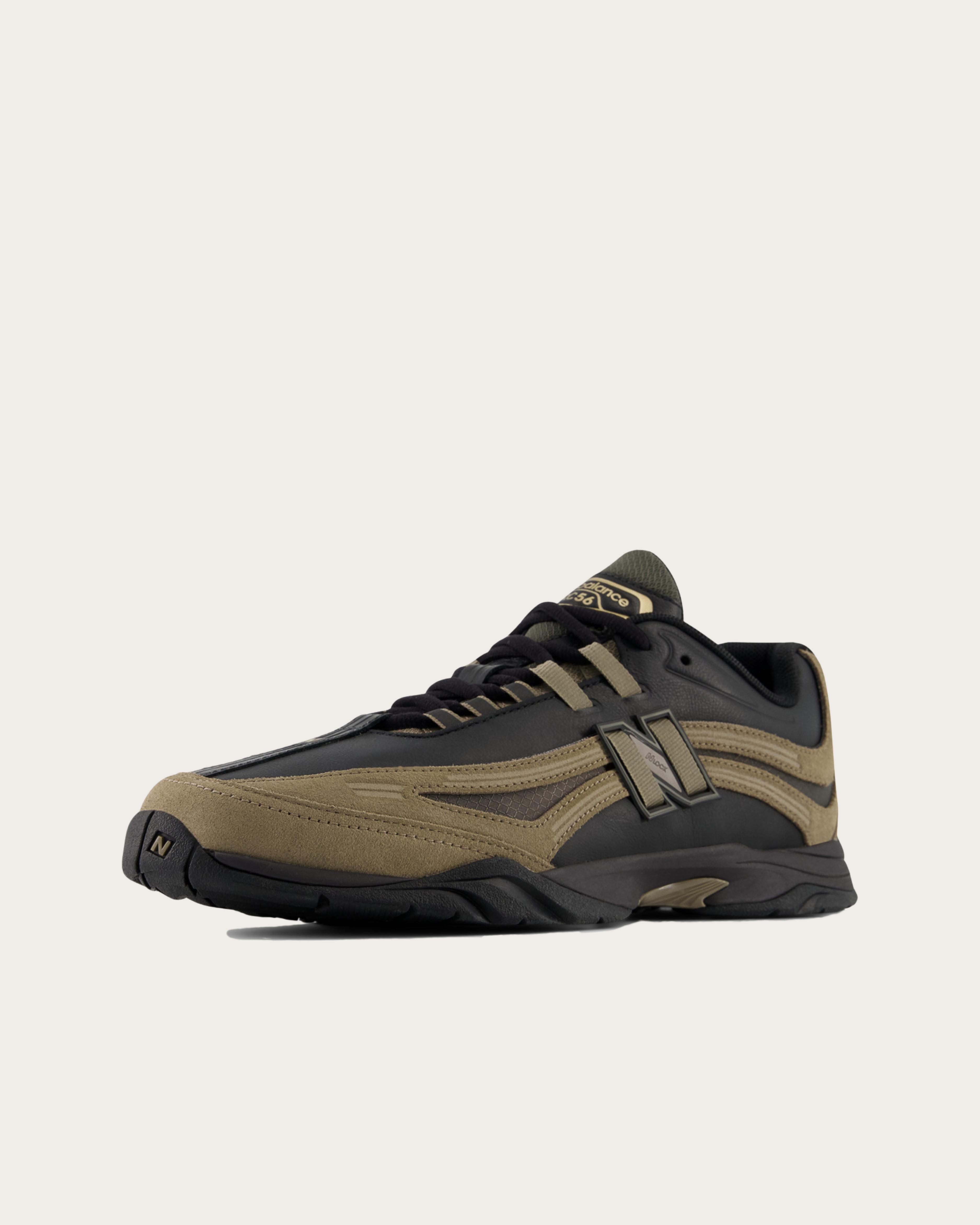 New Balance RC56 - Black and Thunder Brown