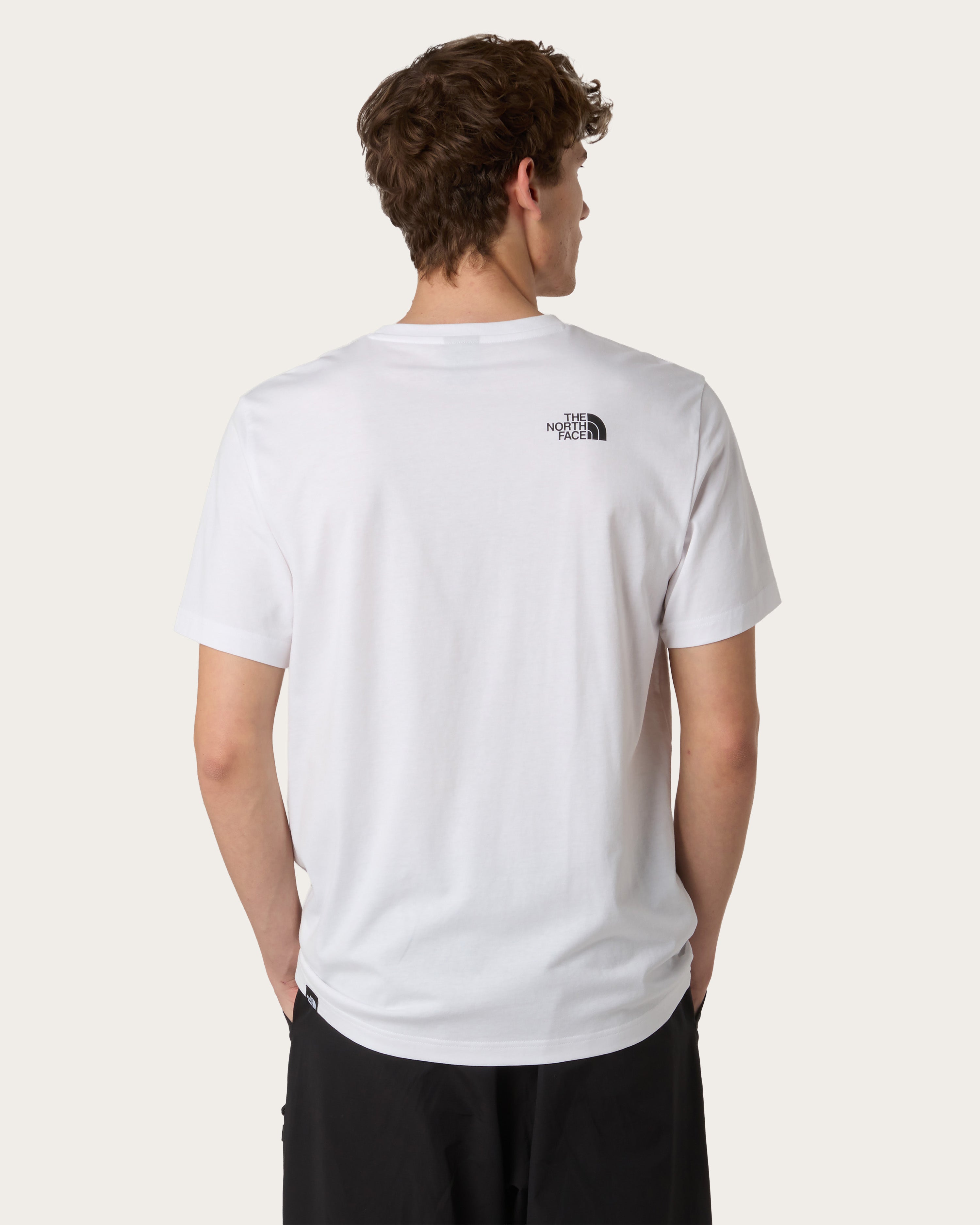 The North Face Men's S/S Simple Dome Tee - White