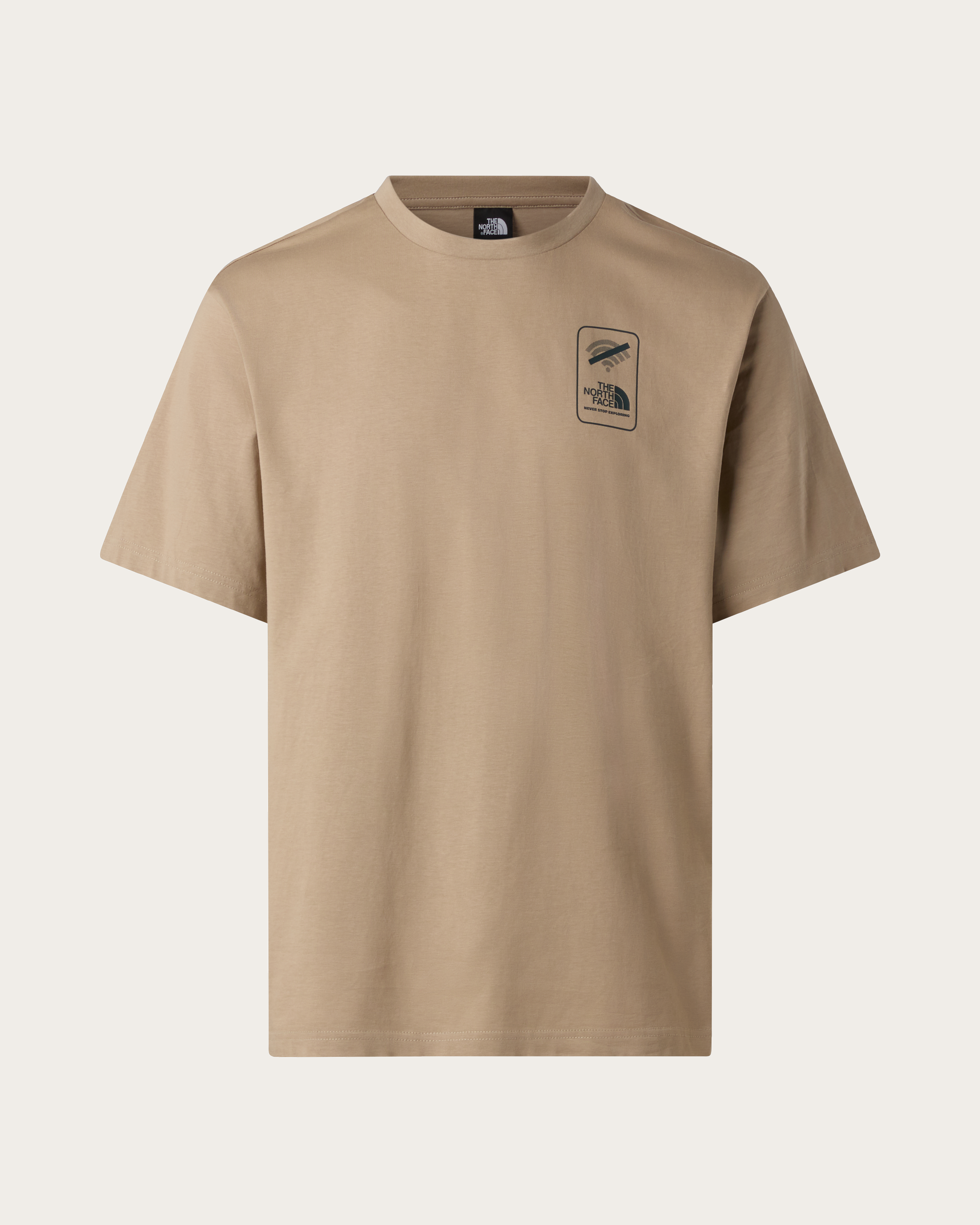 The North Face U No Signal Relaxed S/S Tee - Mushroom Grey