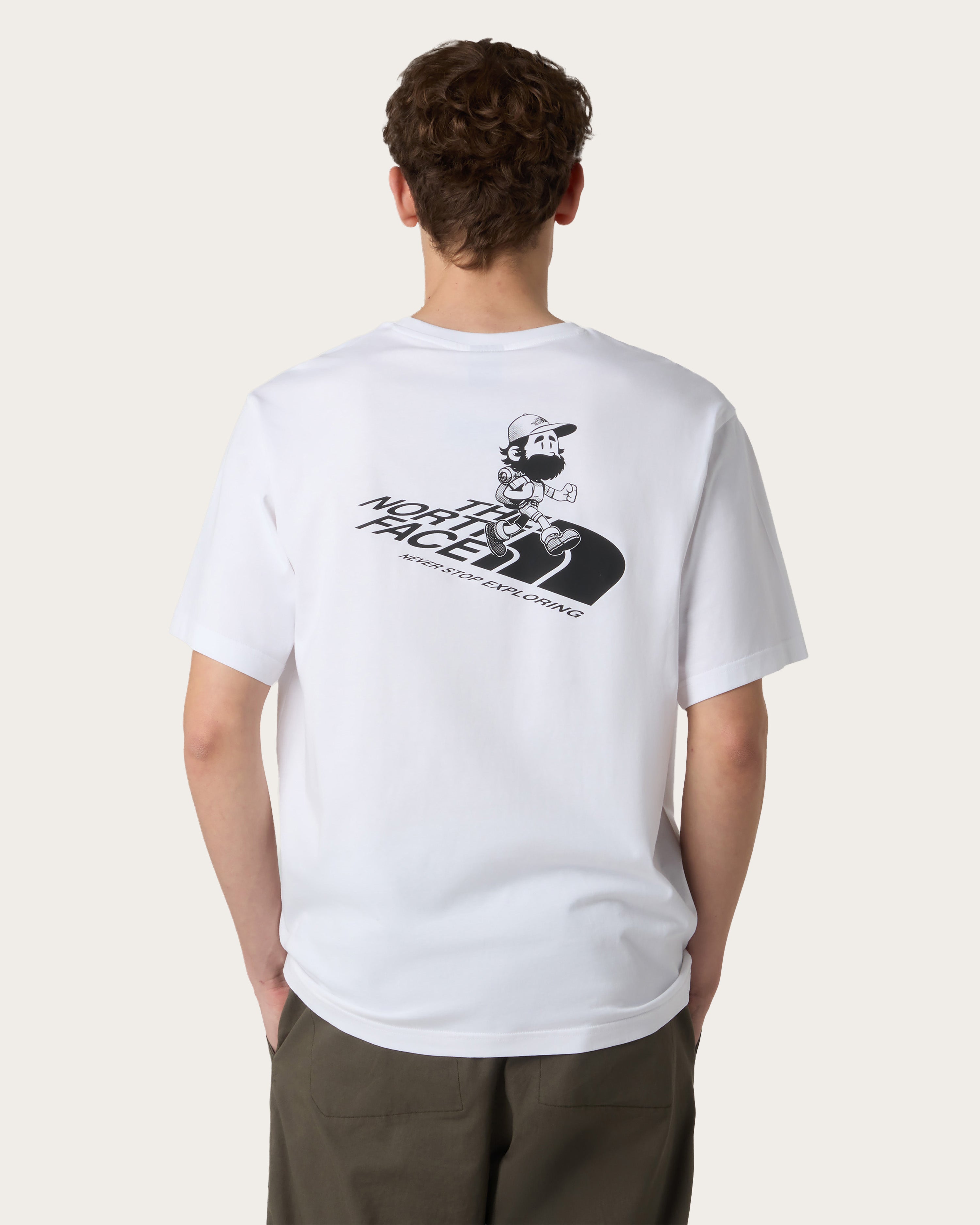 The North Face - U Run Graphic Relaxed S/S Tee - TNF White