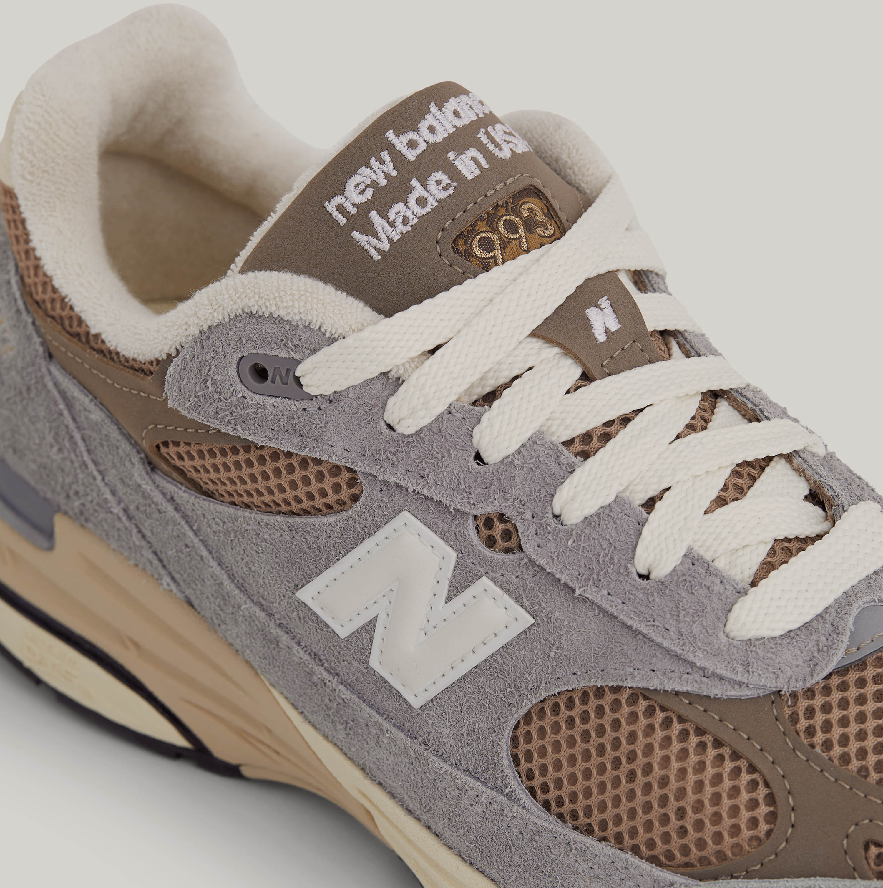 New Balance - 993 Made In the USA Sea salt with Castlerock
