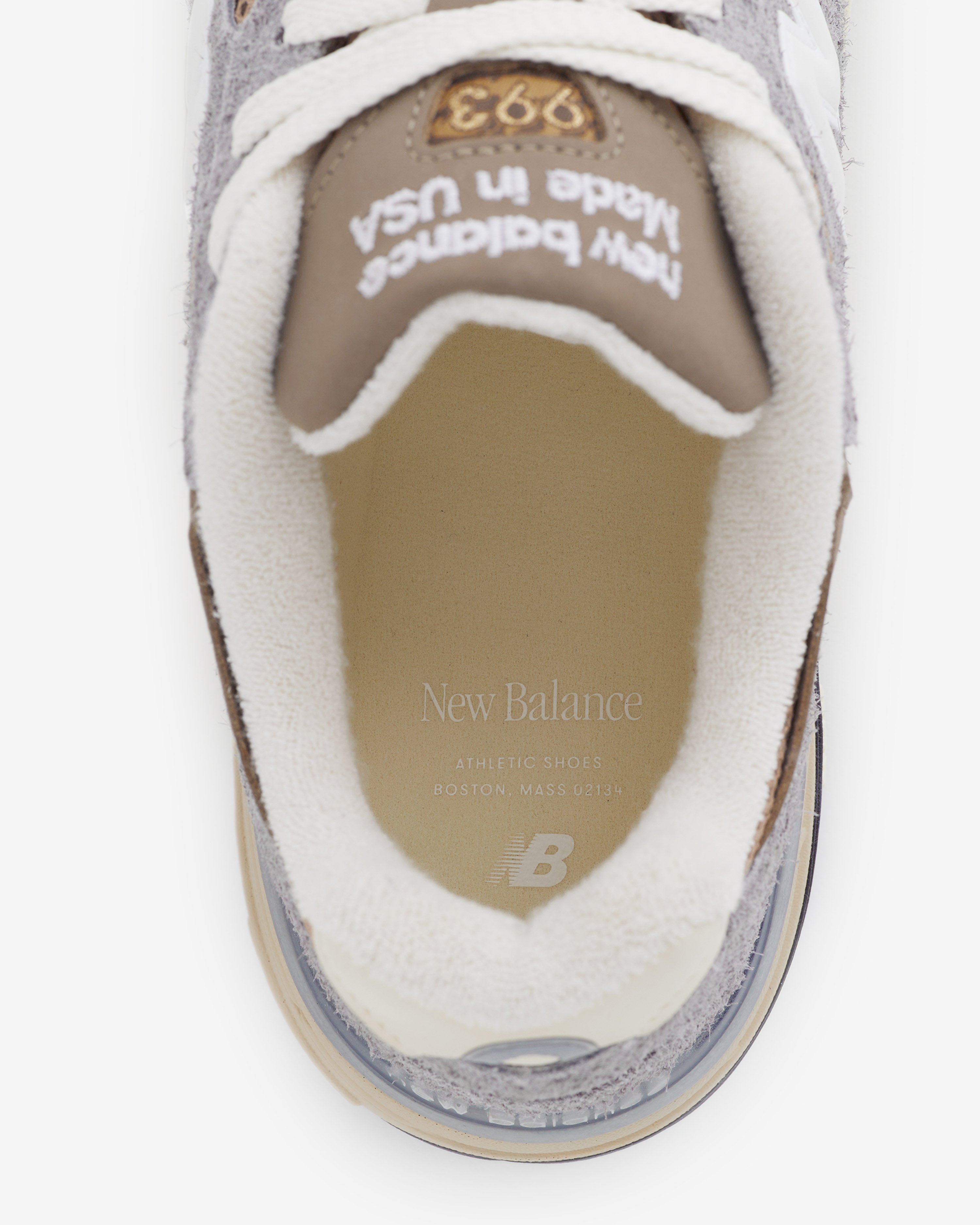 New Balance - 993 Made In the USA Sea salt with Castlerock