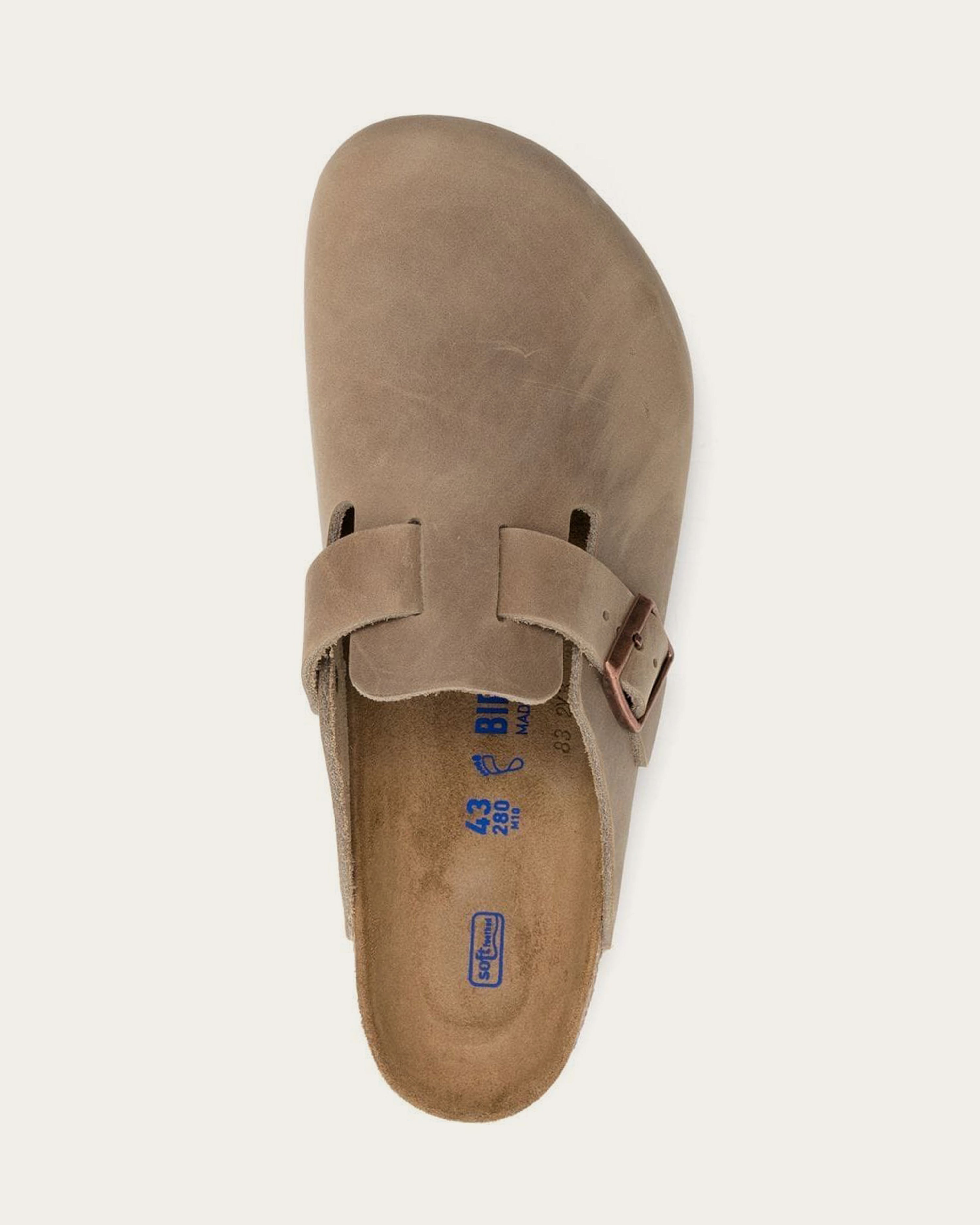 Birkenstock Boston - Tabacco Brown Oiled Leather