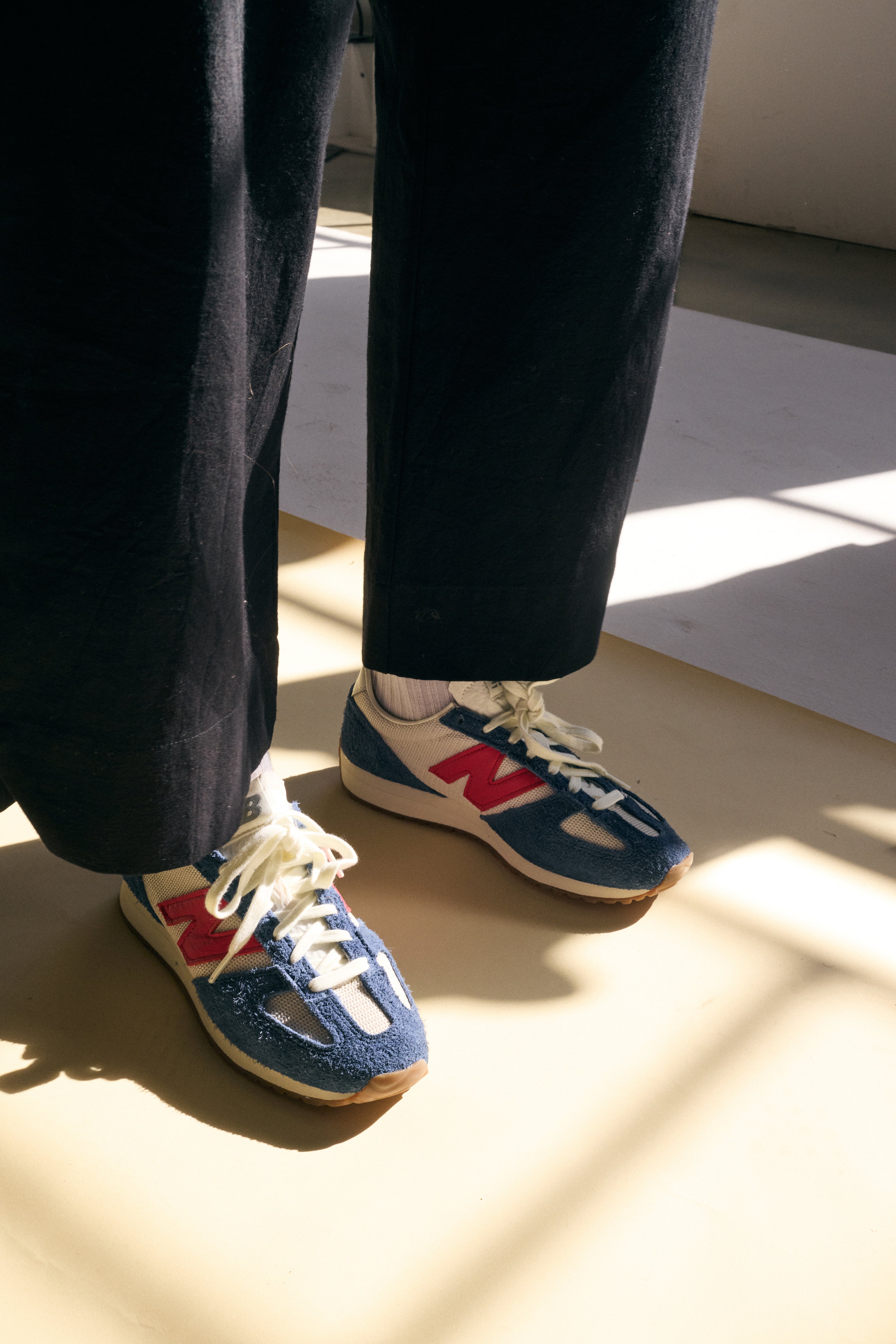 New Balance 471 - Navy with Linen & True Red