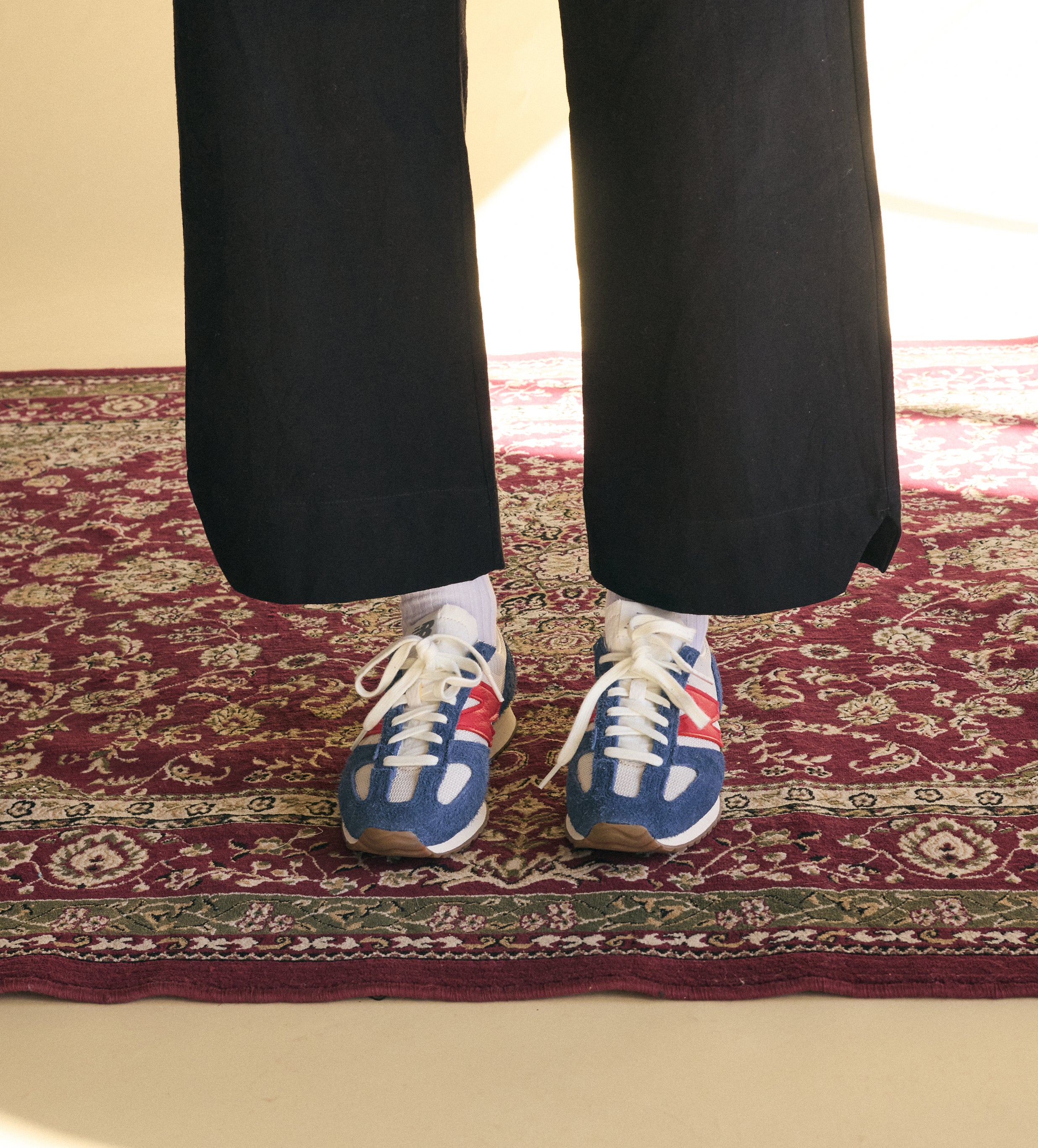 New Balance 471 - Navy with Linen & True Red
