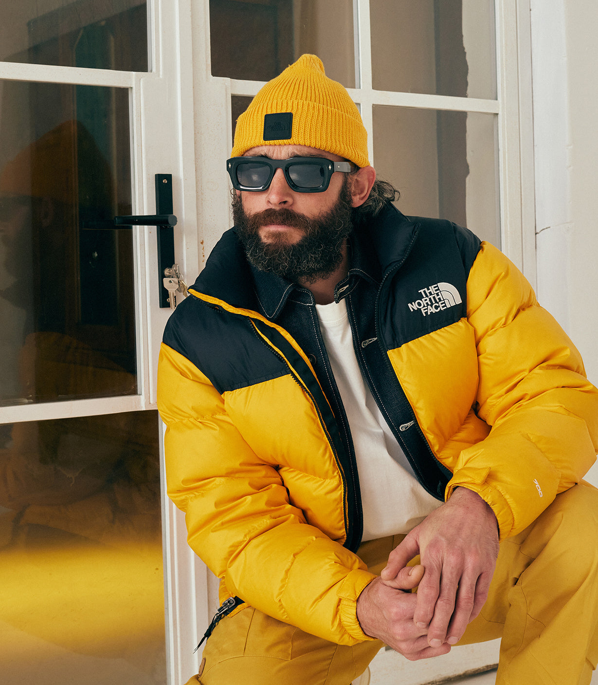 TNF - M 1996 Retro Nuptse Jacket - Summit Gold