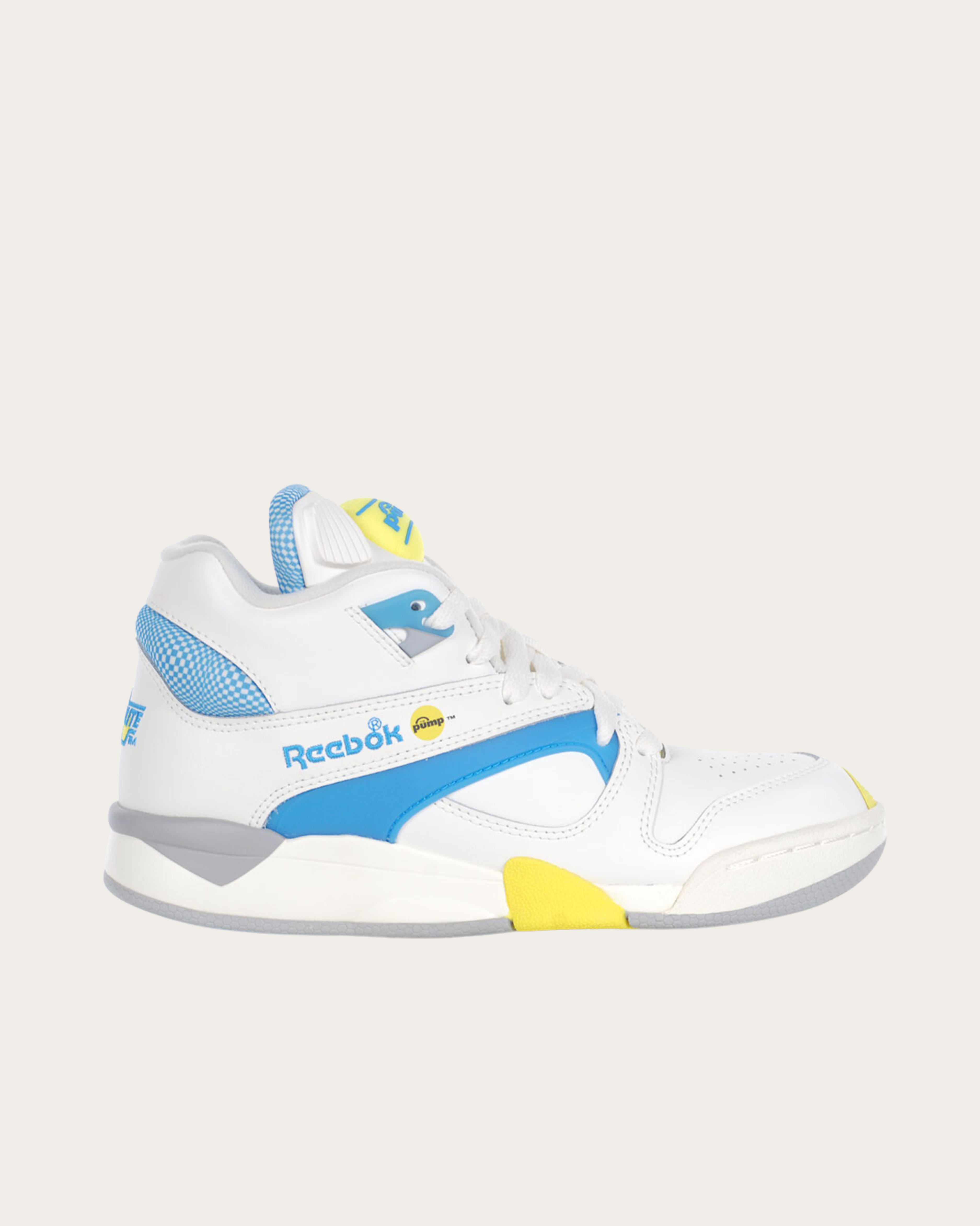 Reebok Court Victory Pump - Pure Grey / Chalk / Blue