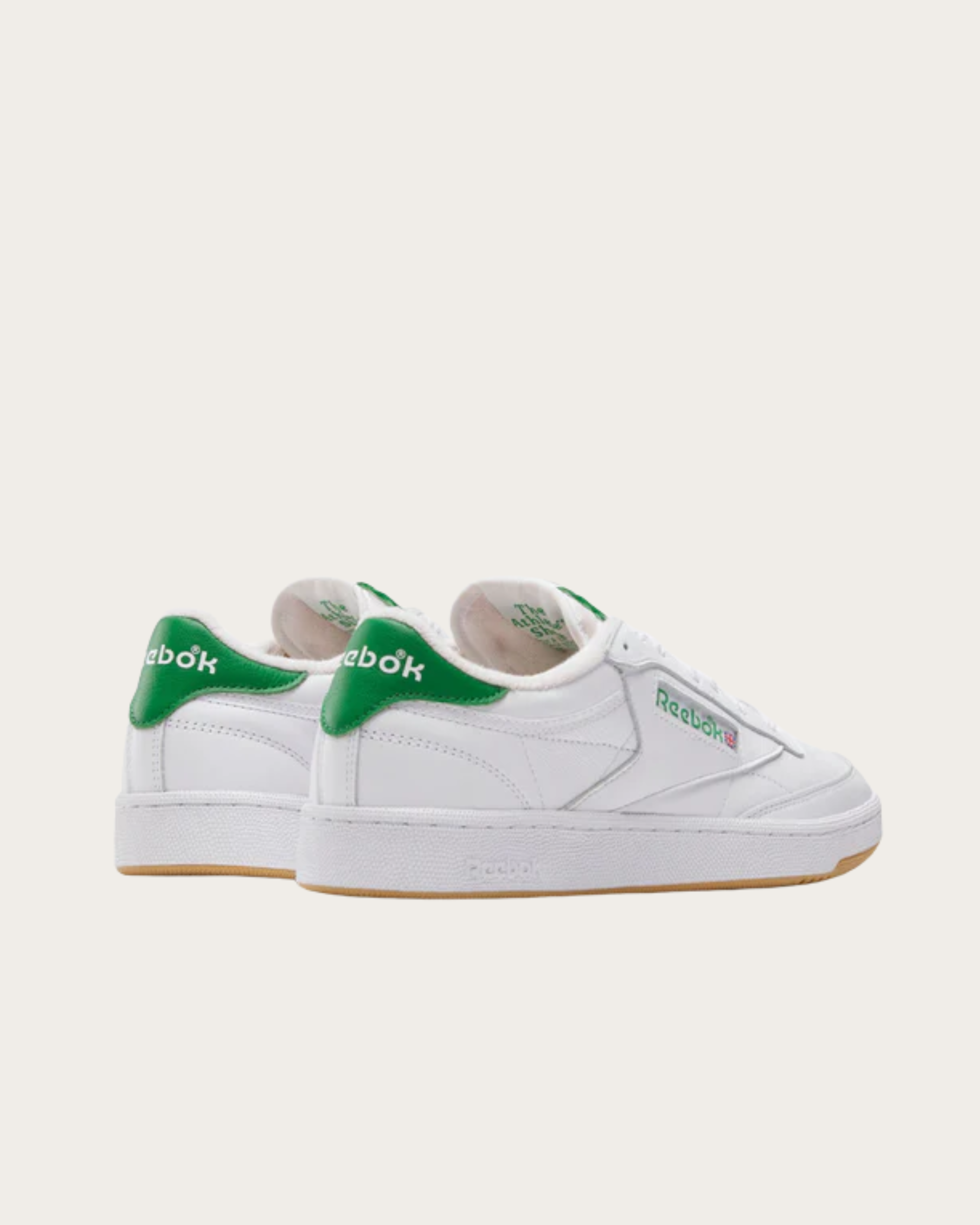 Reebok-  Club C 85 Vintage/ White/Green/Gum