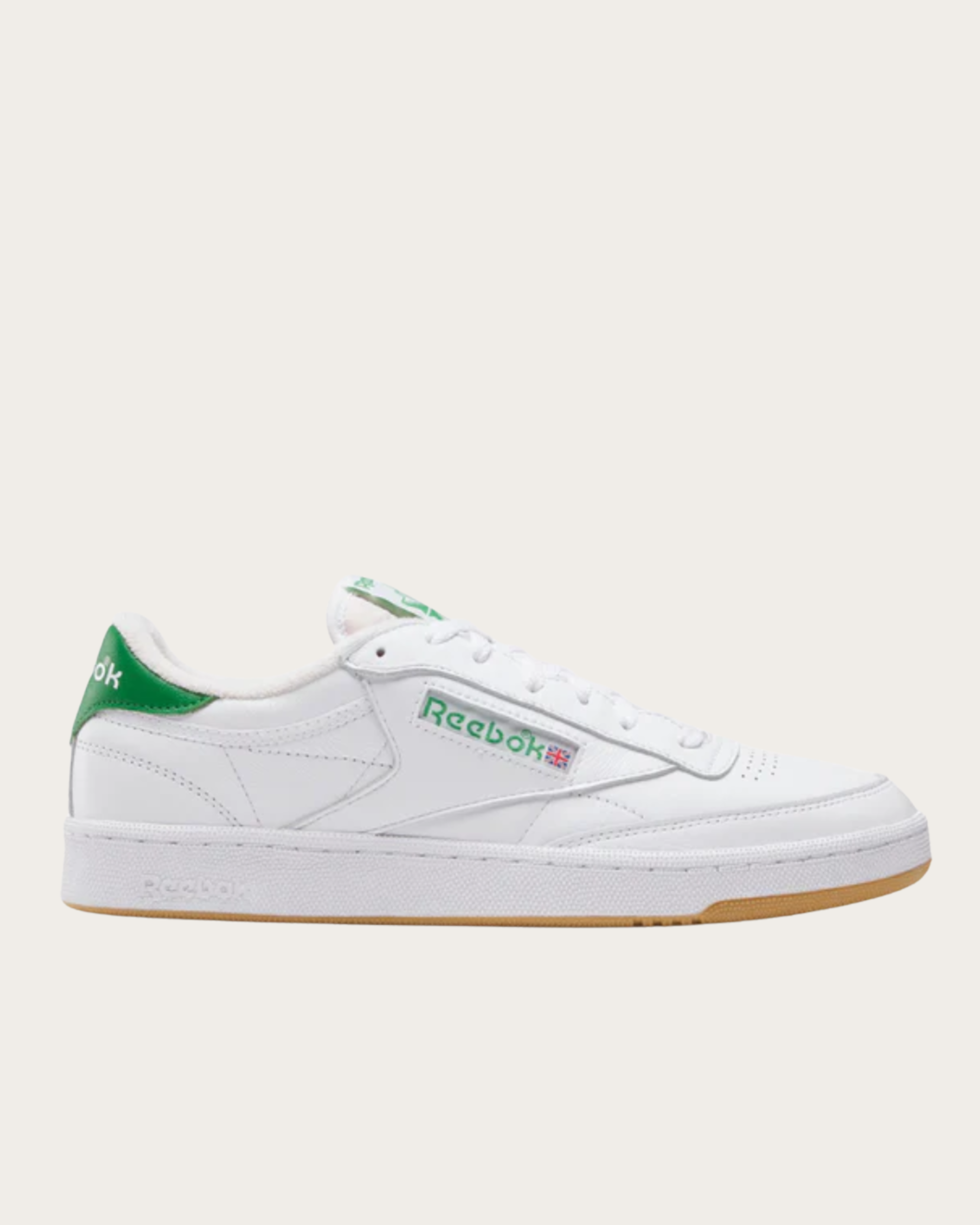 Reebok-  Club C 85 Vintage-  White/Green/Gum