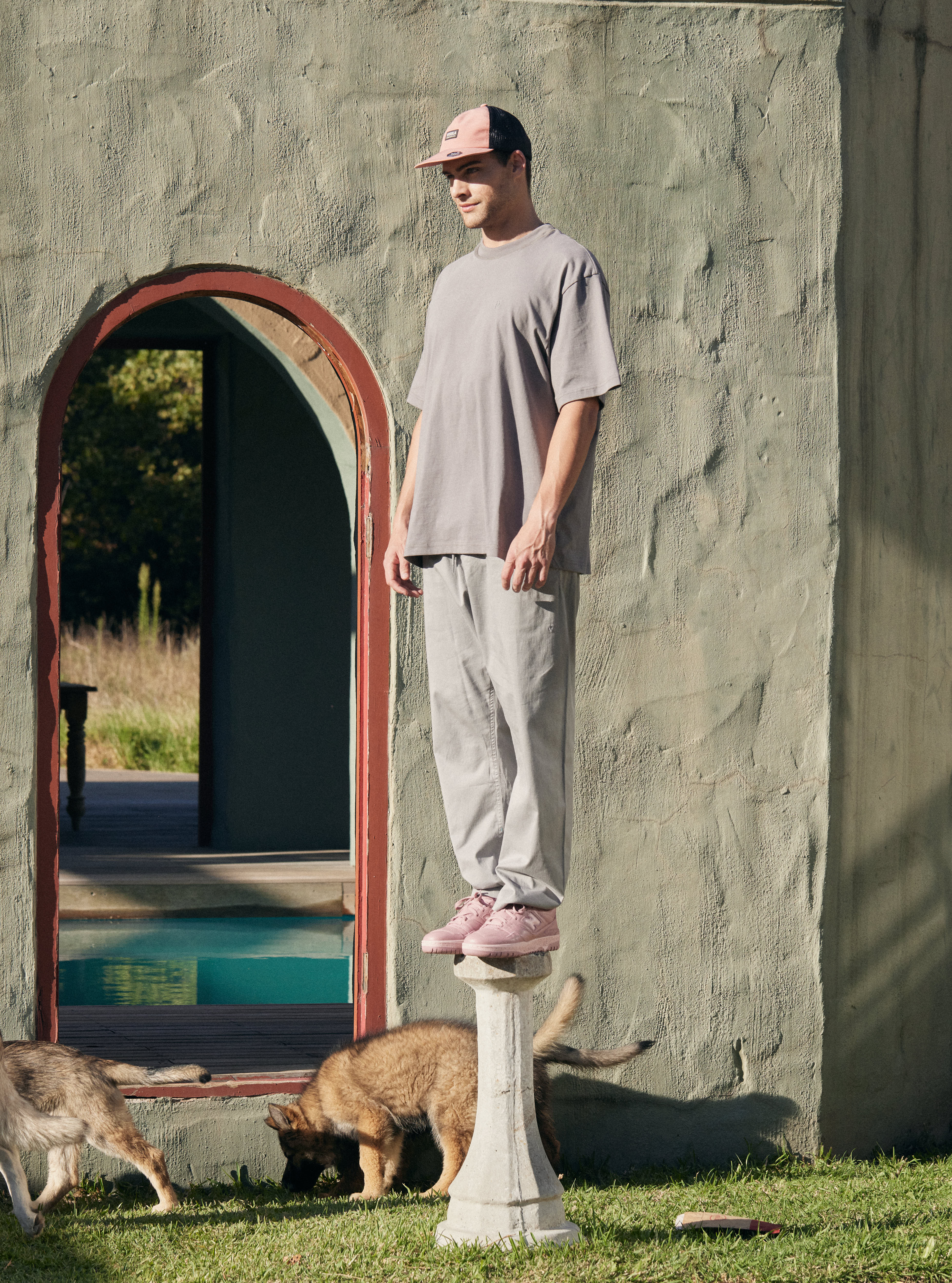 New Balance - 550 Rosewood with orb Pink