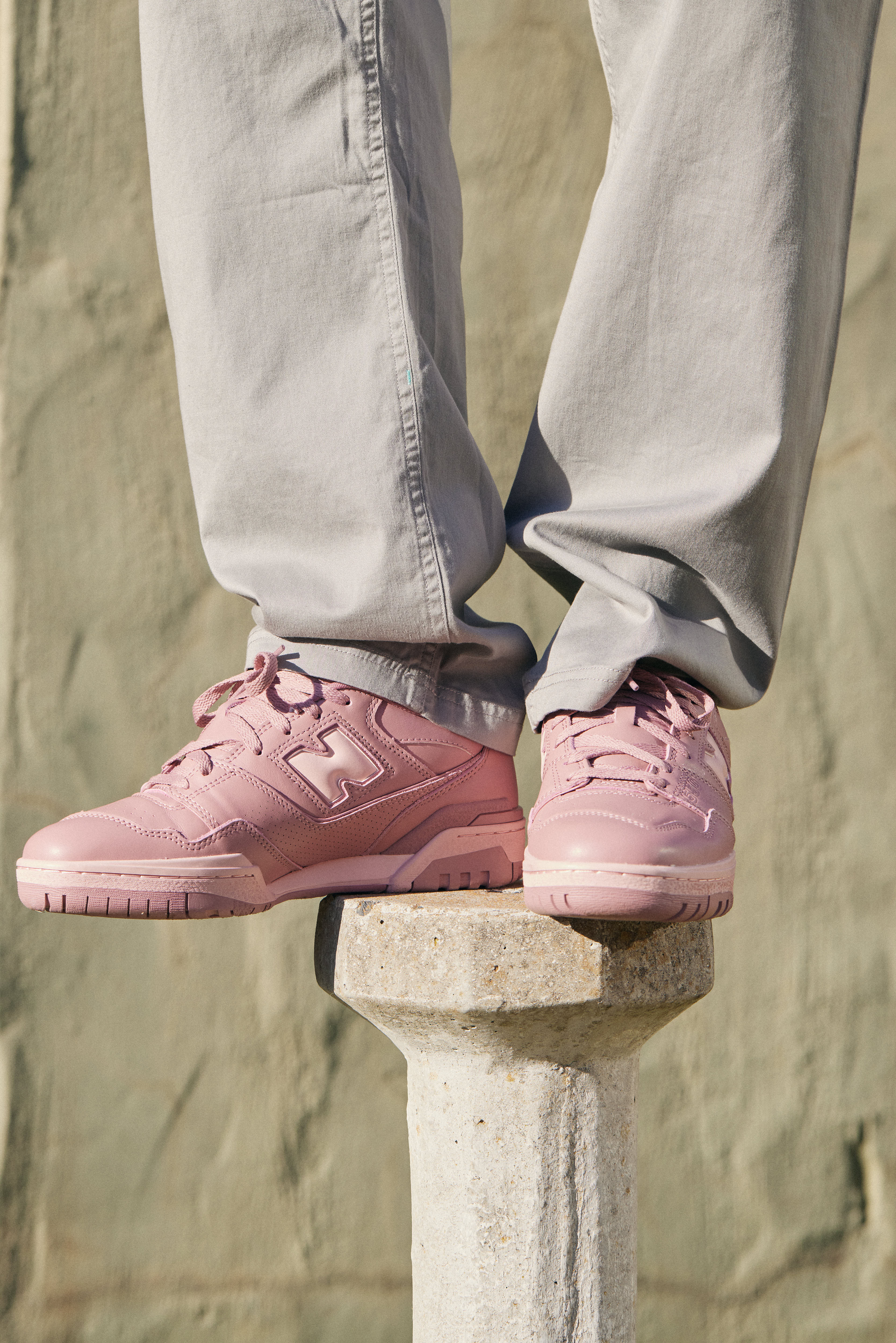 New Balance - 550 Rosewood with orb Pink