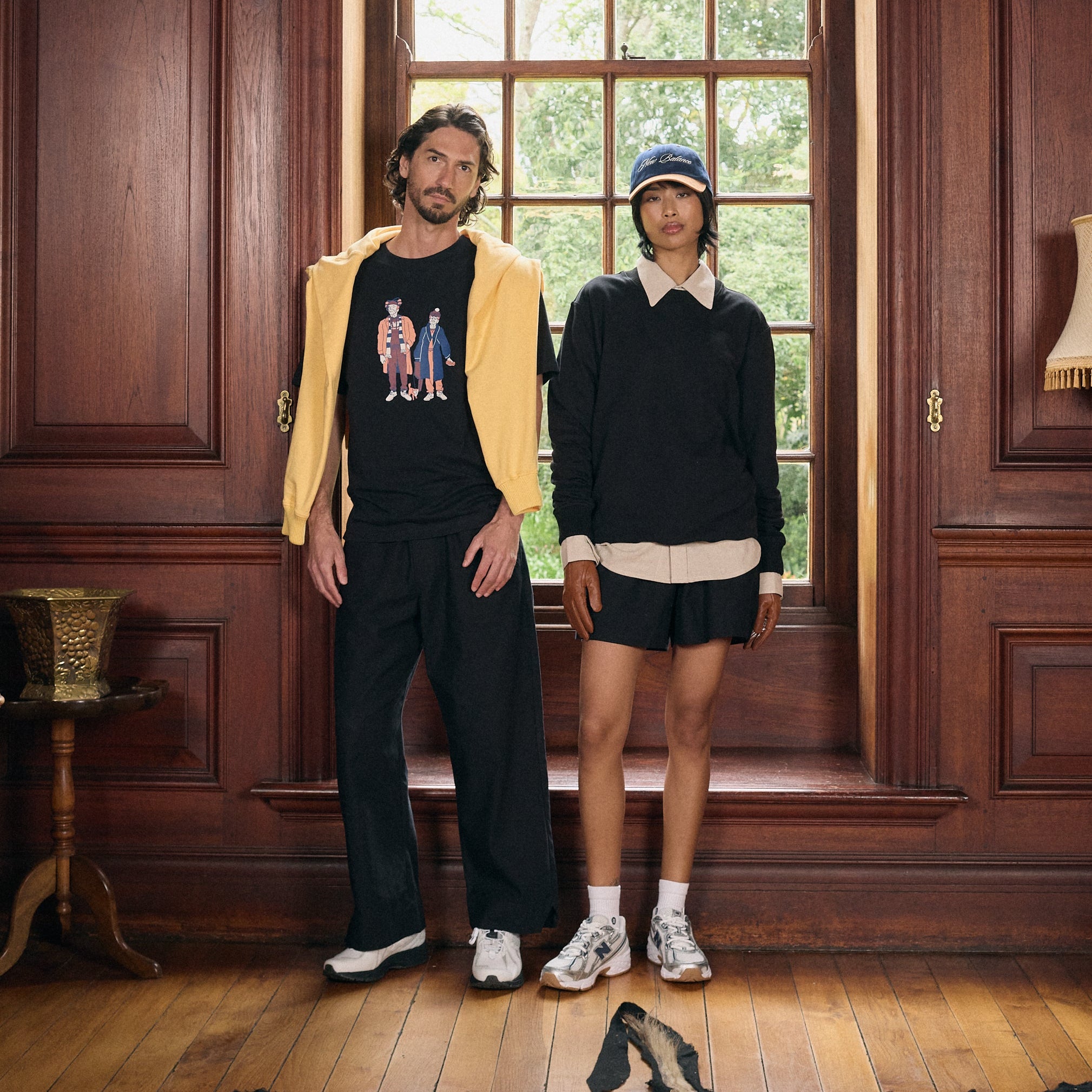 New Balance 1906R - White with Black and Castlerock