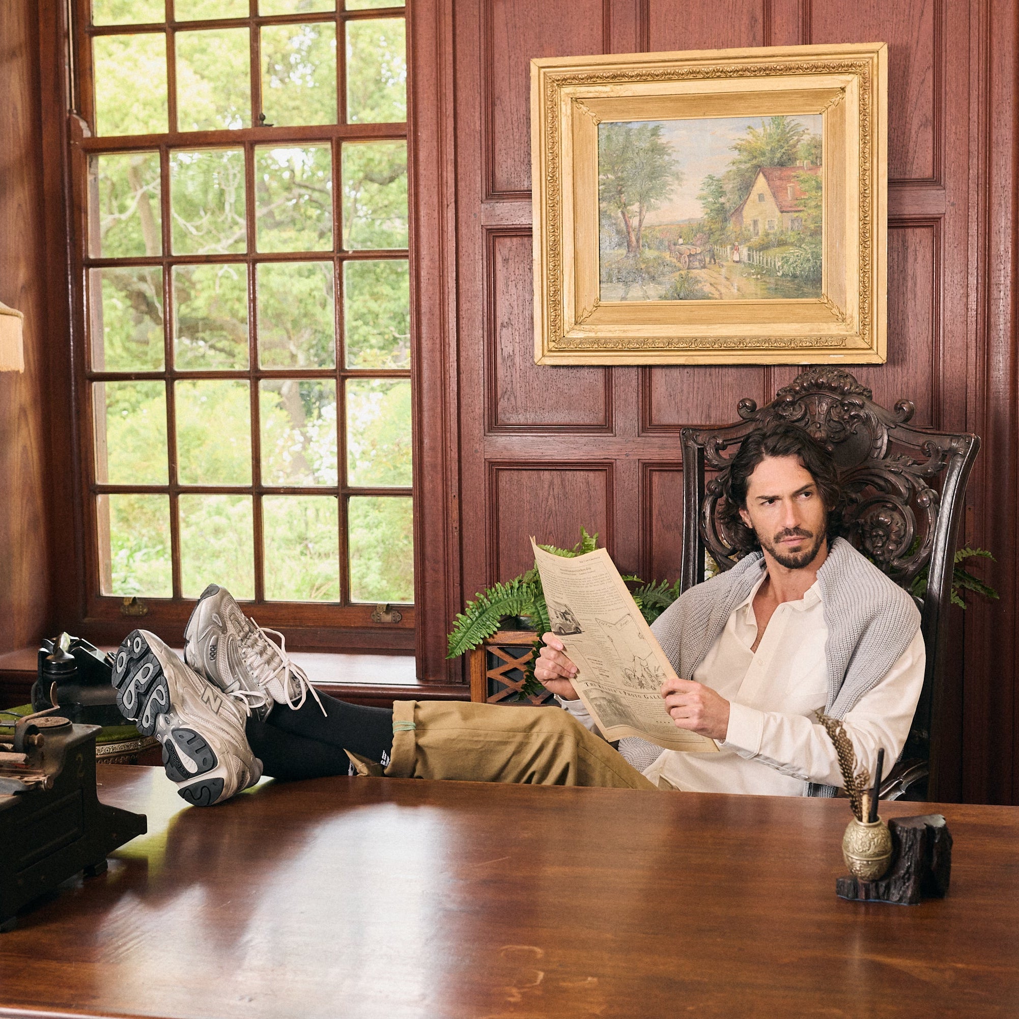 New Balance M1000 - Silver Metallic with Grey Matter and Raincloud