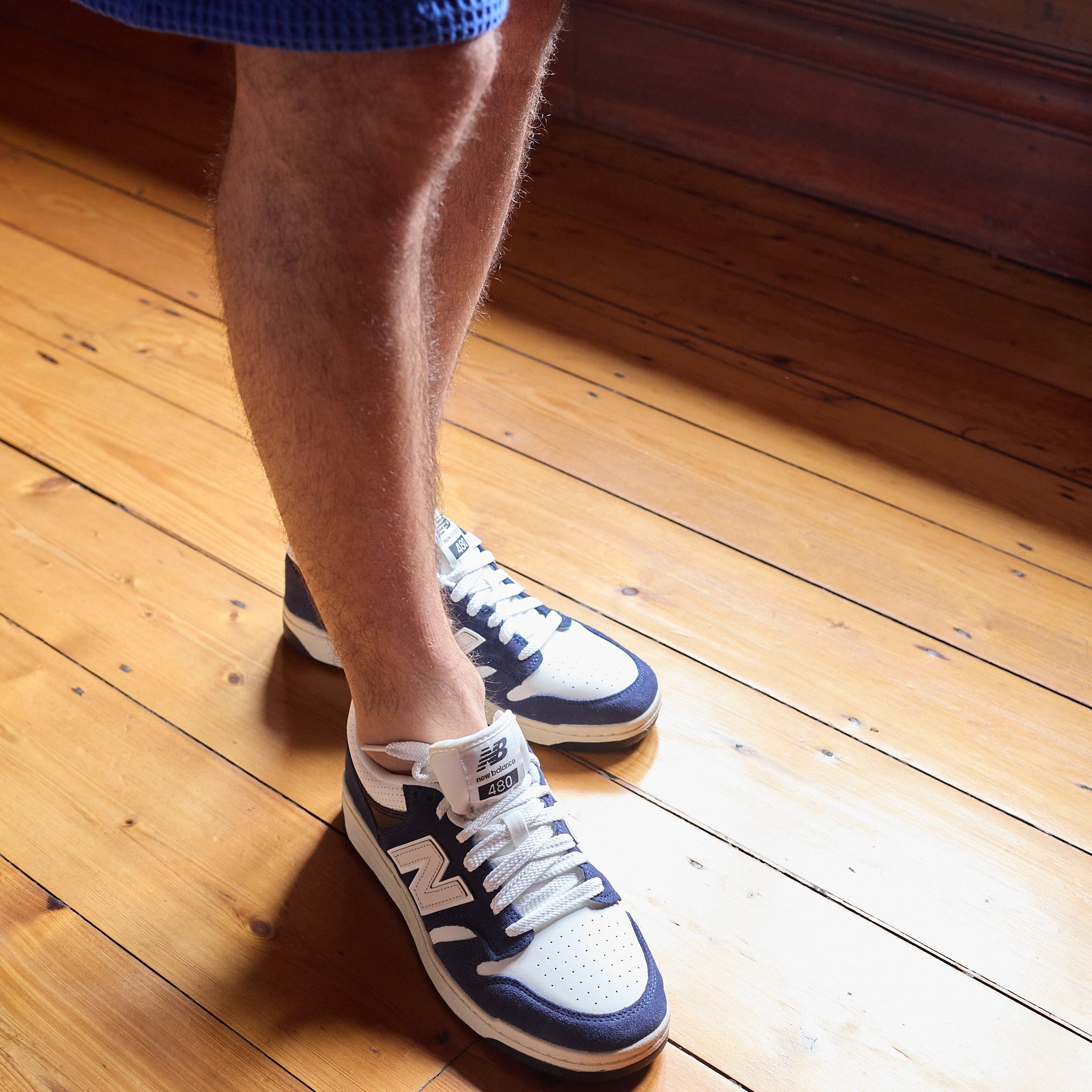 New Balance 480 - NB Navy with Sea Salt