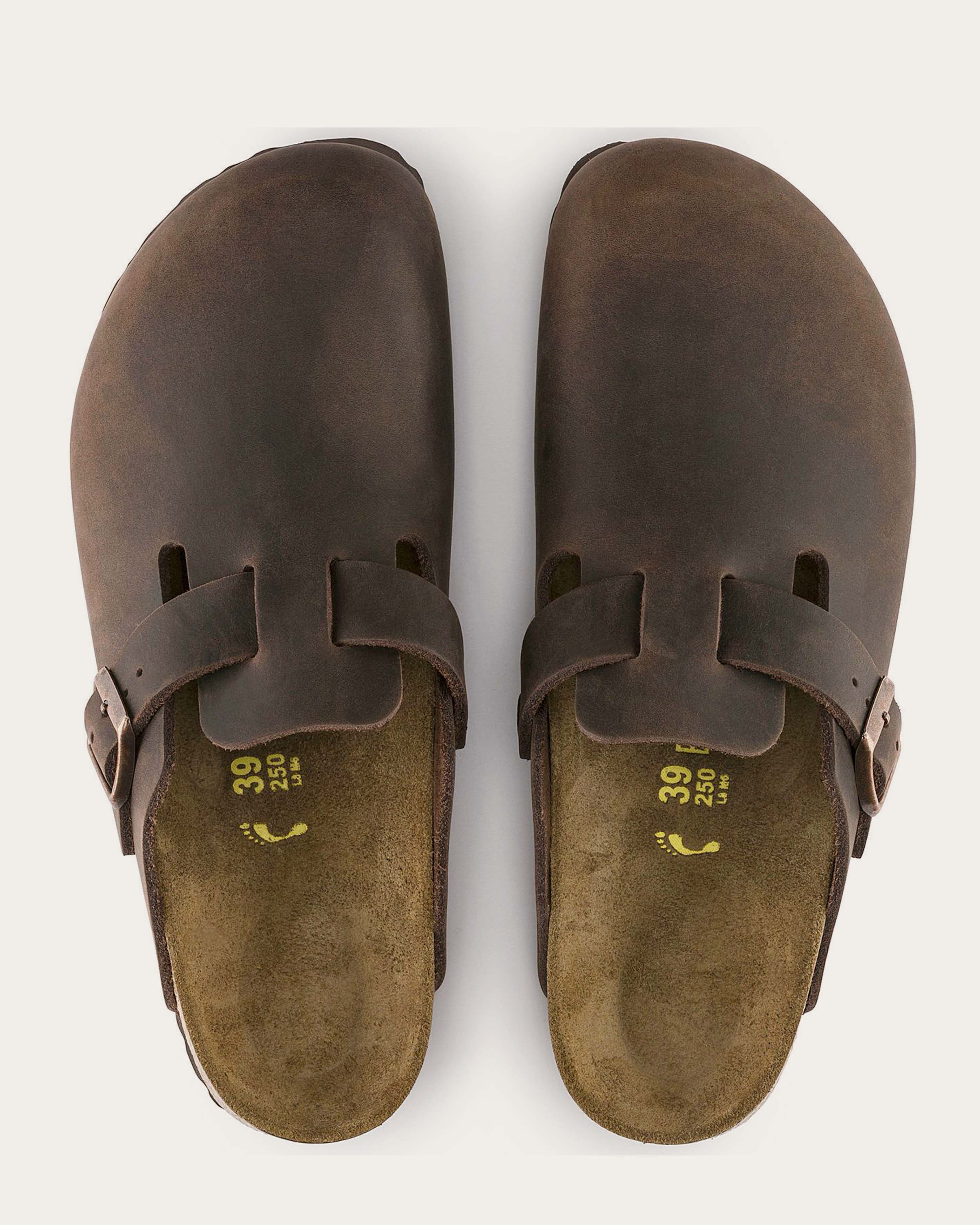 Birkenstock - Boston SBF - Habana Oiled Nubuck Leather