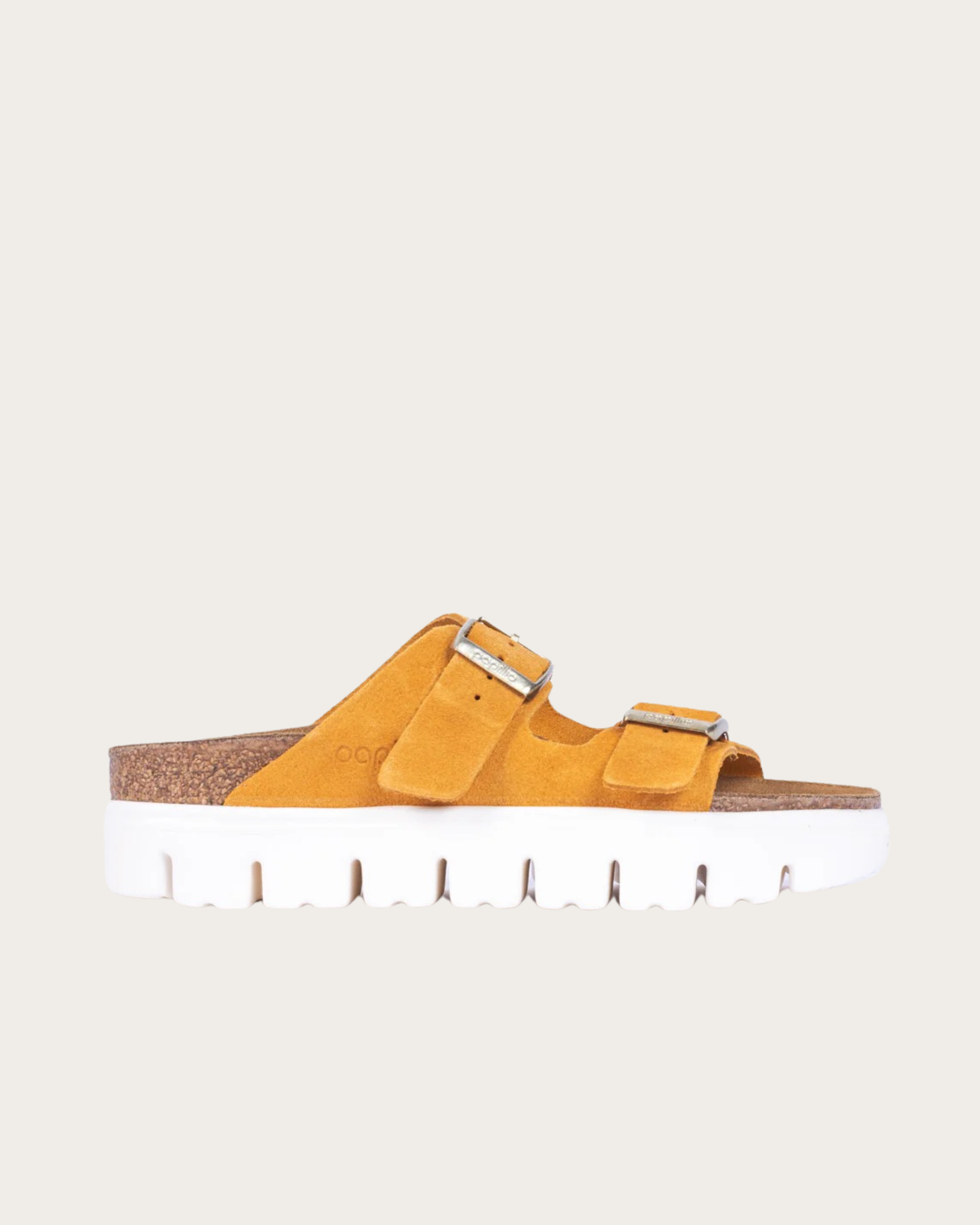 Birkenstock Arizona Chunky Suede Leather - Apricot